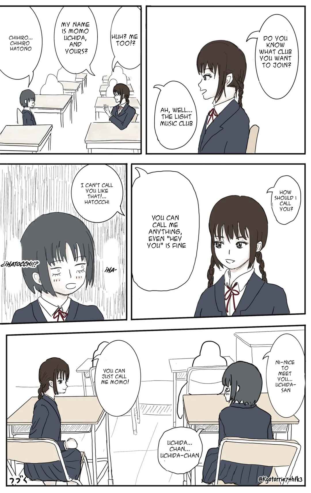Page 8 Chapter 1 Girl Meets Rock! (Pre-Serialization)