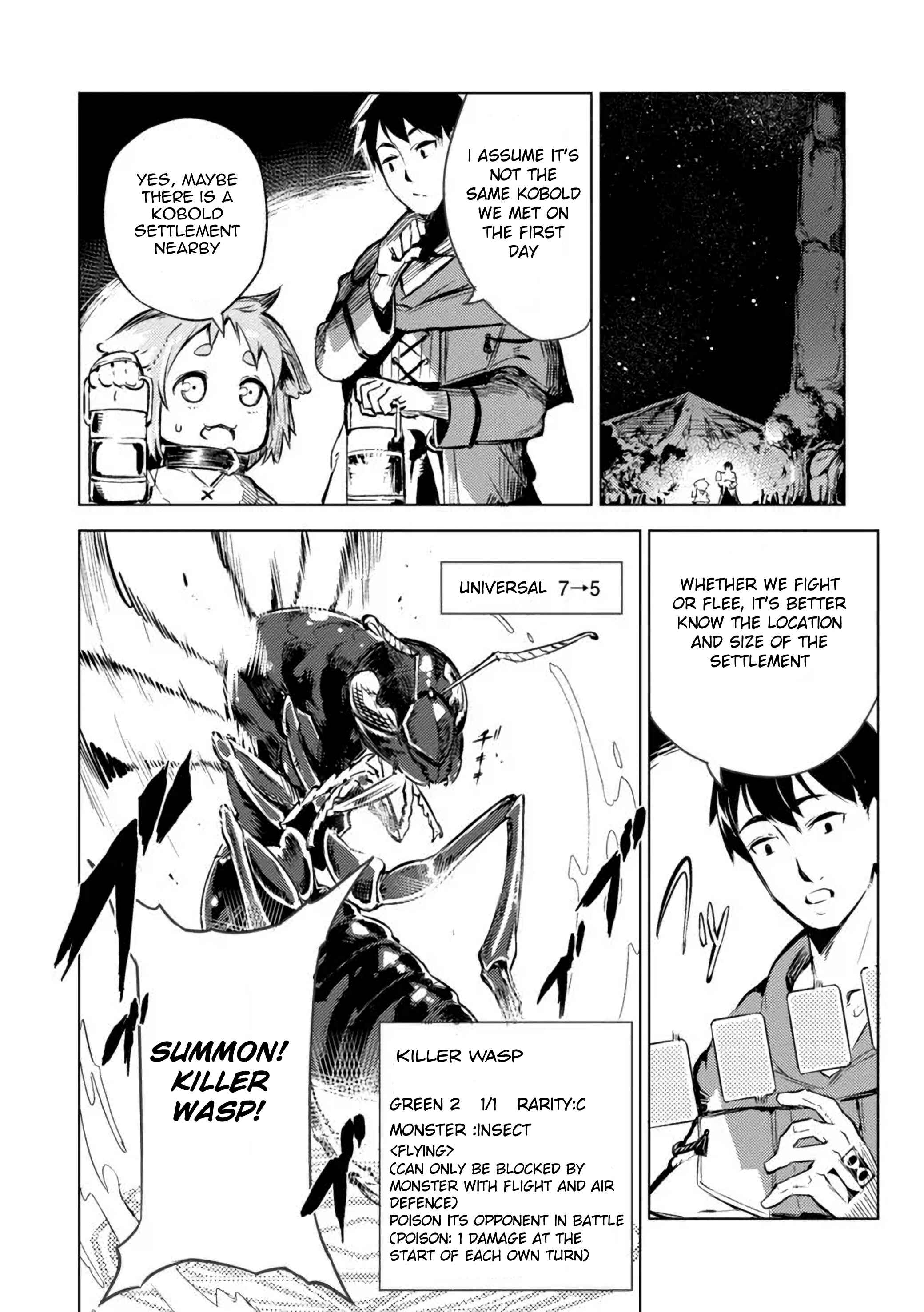 Page 13 Chapter 3.2 Deck Hitotsu de Isekai Tanbou