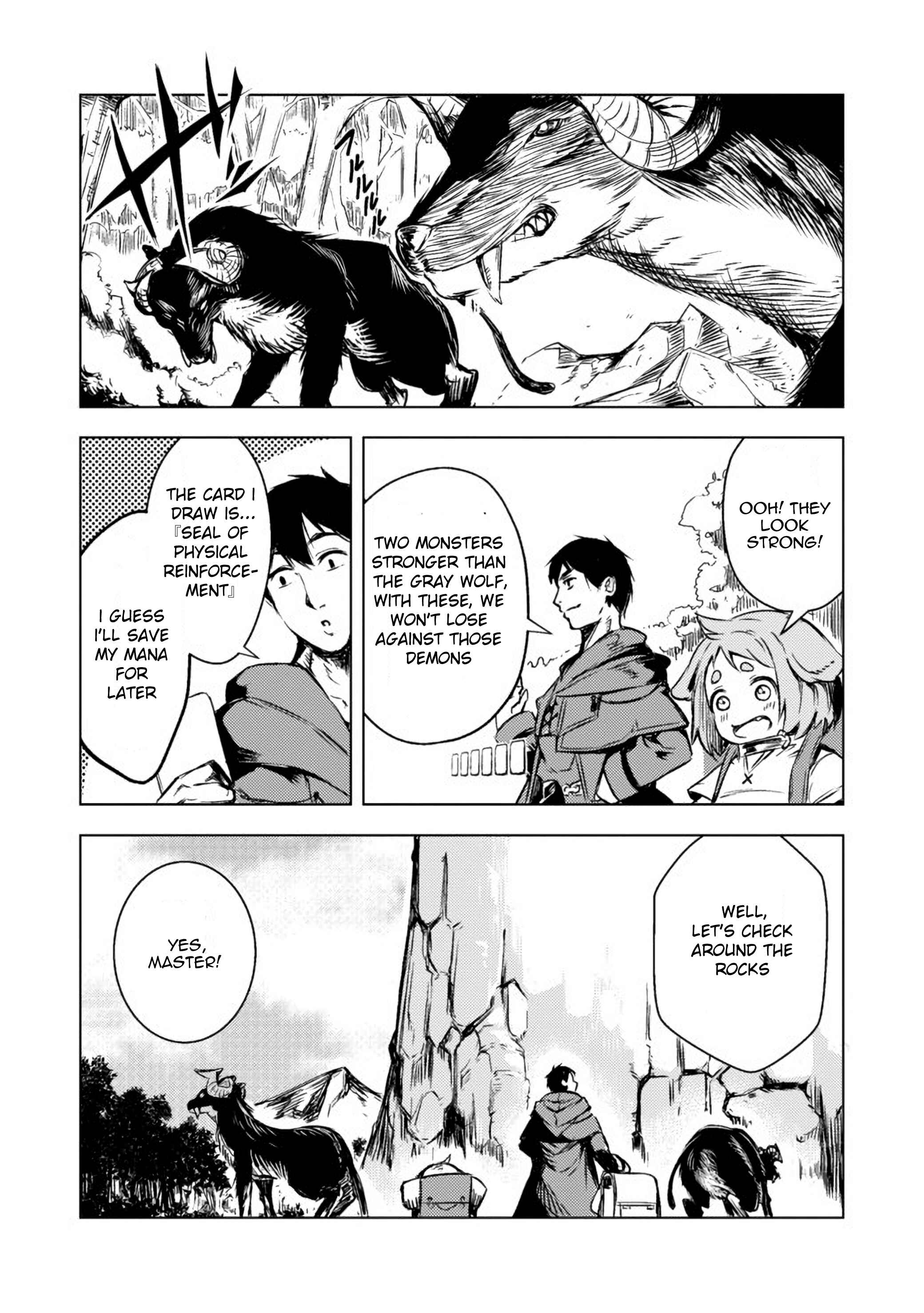 Page 12 Chapter 2.2 Deck Hitotsu de Isekai Tanbou