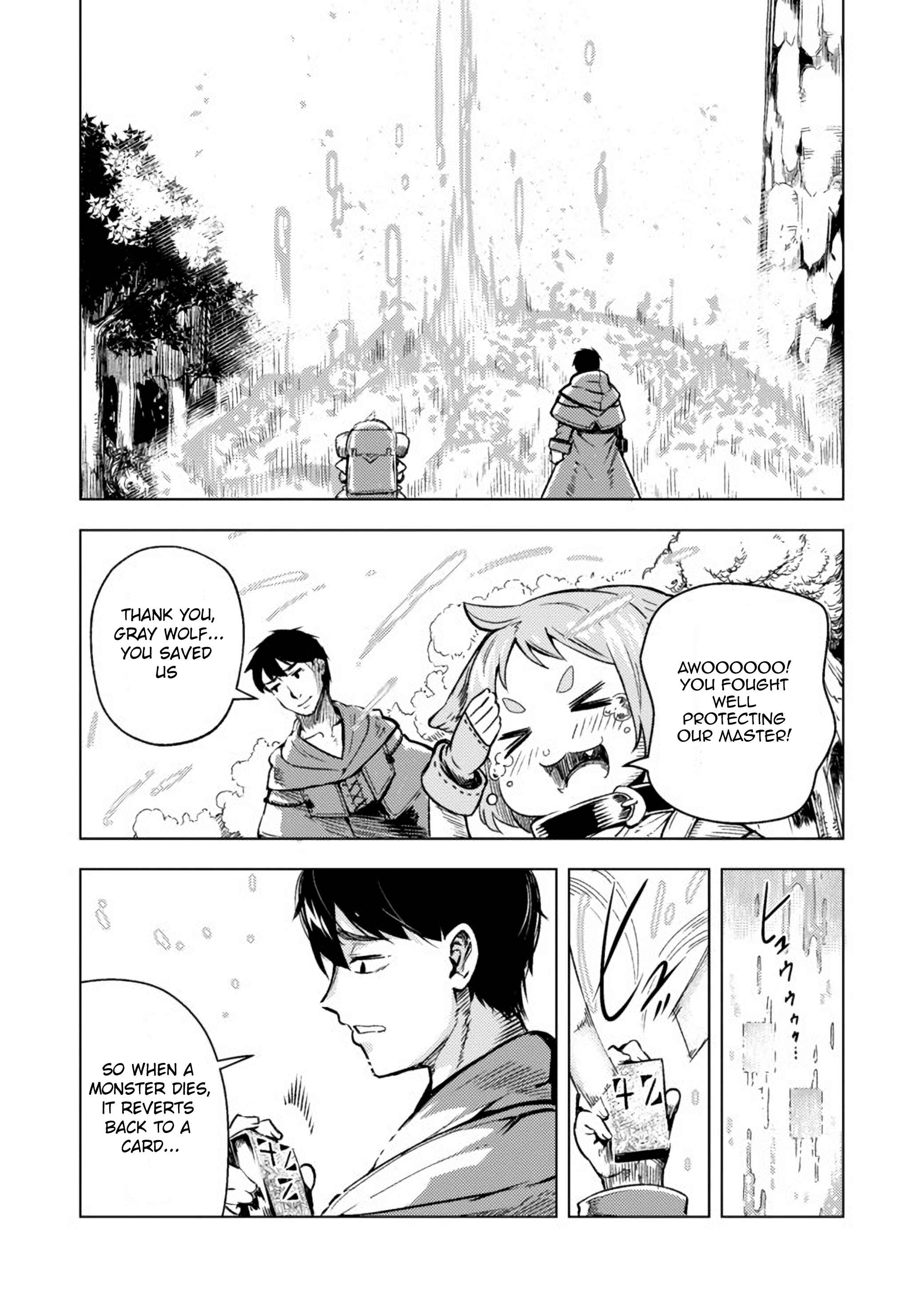 Page 8 Chapter 2.2 Deck Hitotsu de Isekai Tanbou