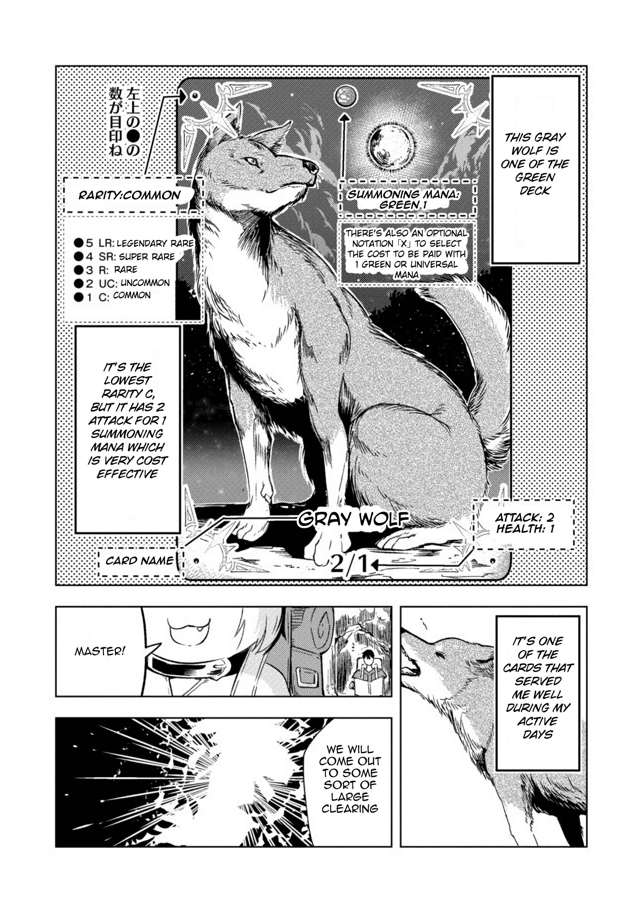 Page 8 Chapter 2.1 Deck Hitotsu de Isekai Tanbou