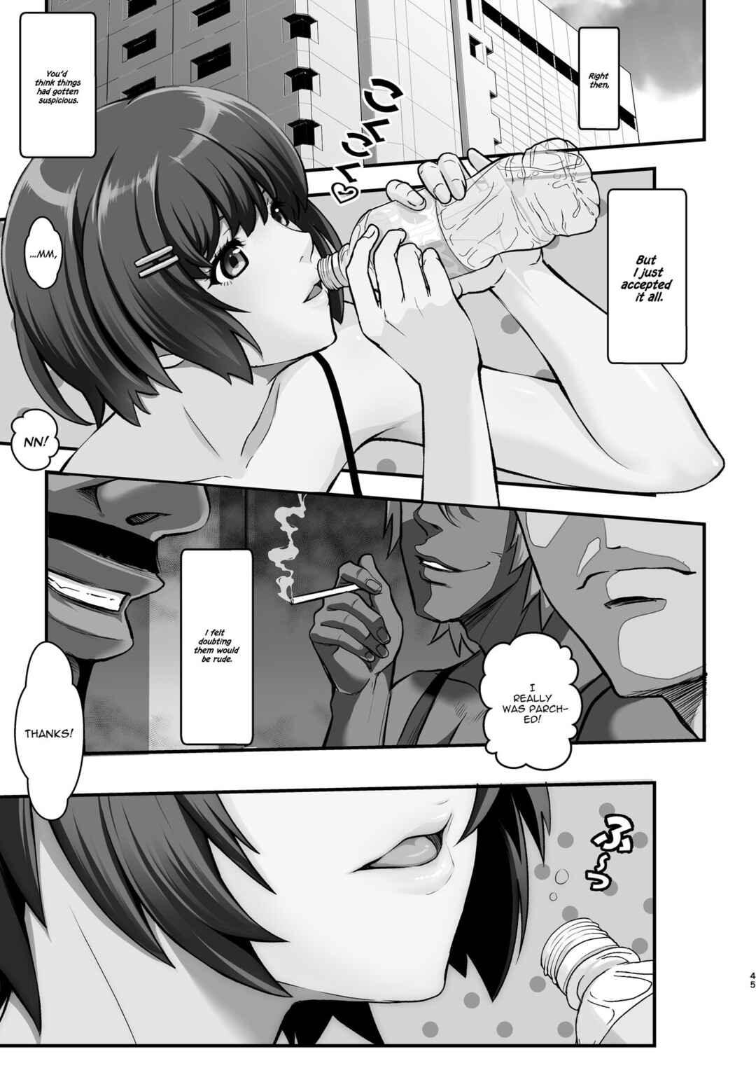 Page 45 Chapter 4 Bakemonogatari - Rouka no Musume (Doujinshi)