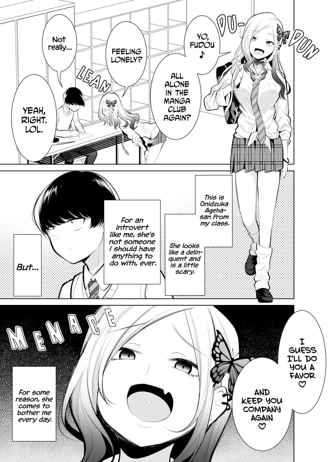 Page 1 Chapter Unknown_c963 Delinquent Gyaru and An Unperturbed Me