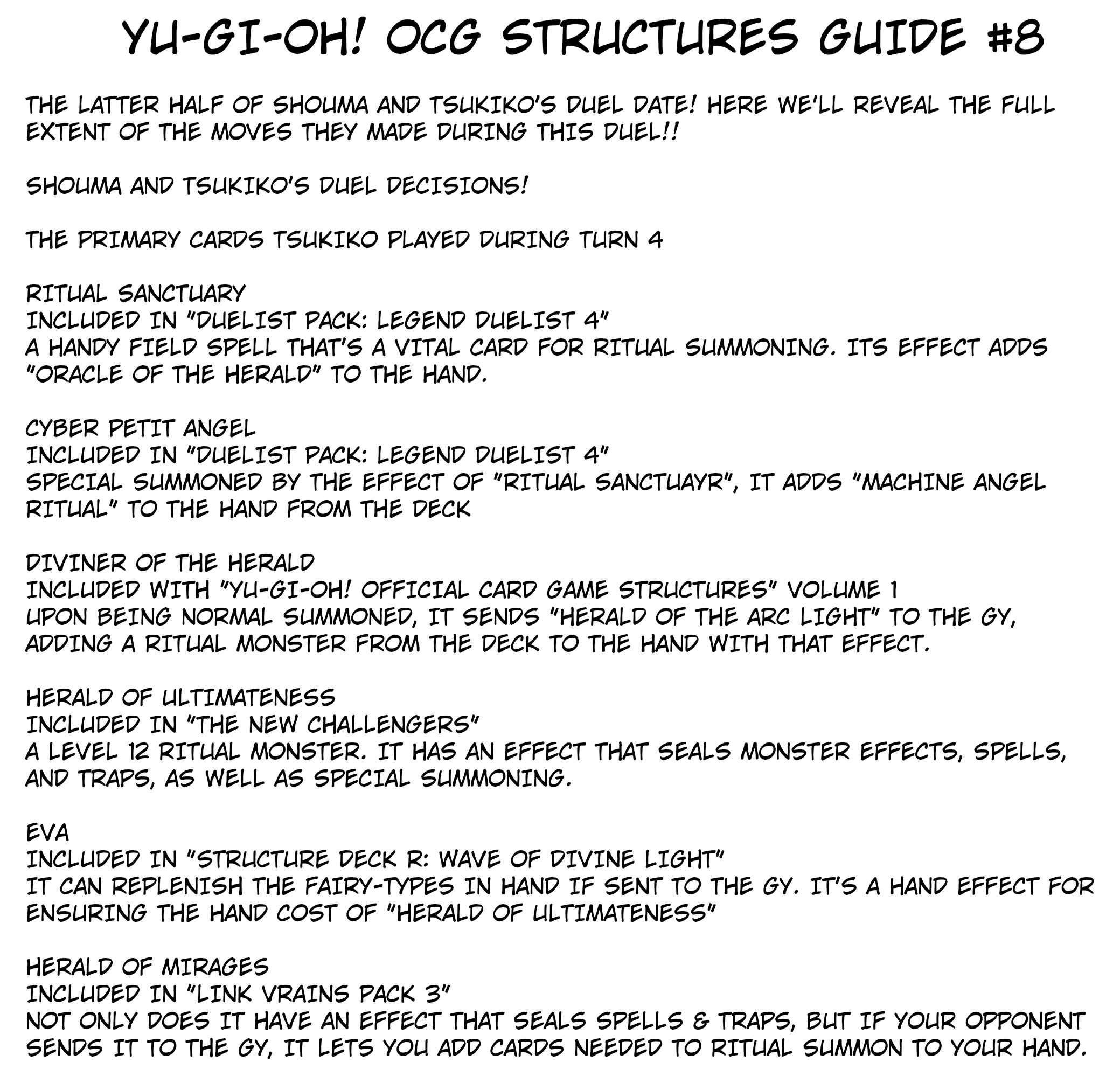 Page 25 Chapter 8 Yu-Gi-Oh! OCG Structures