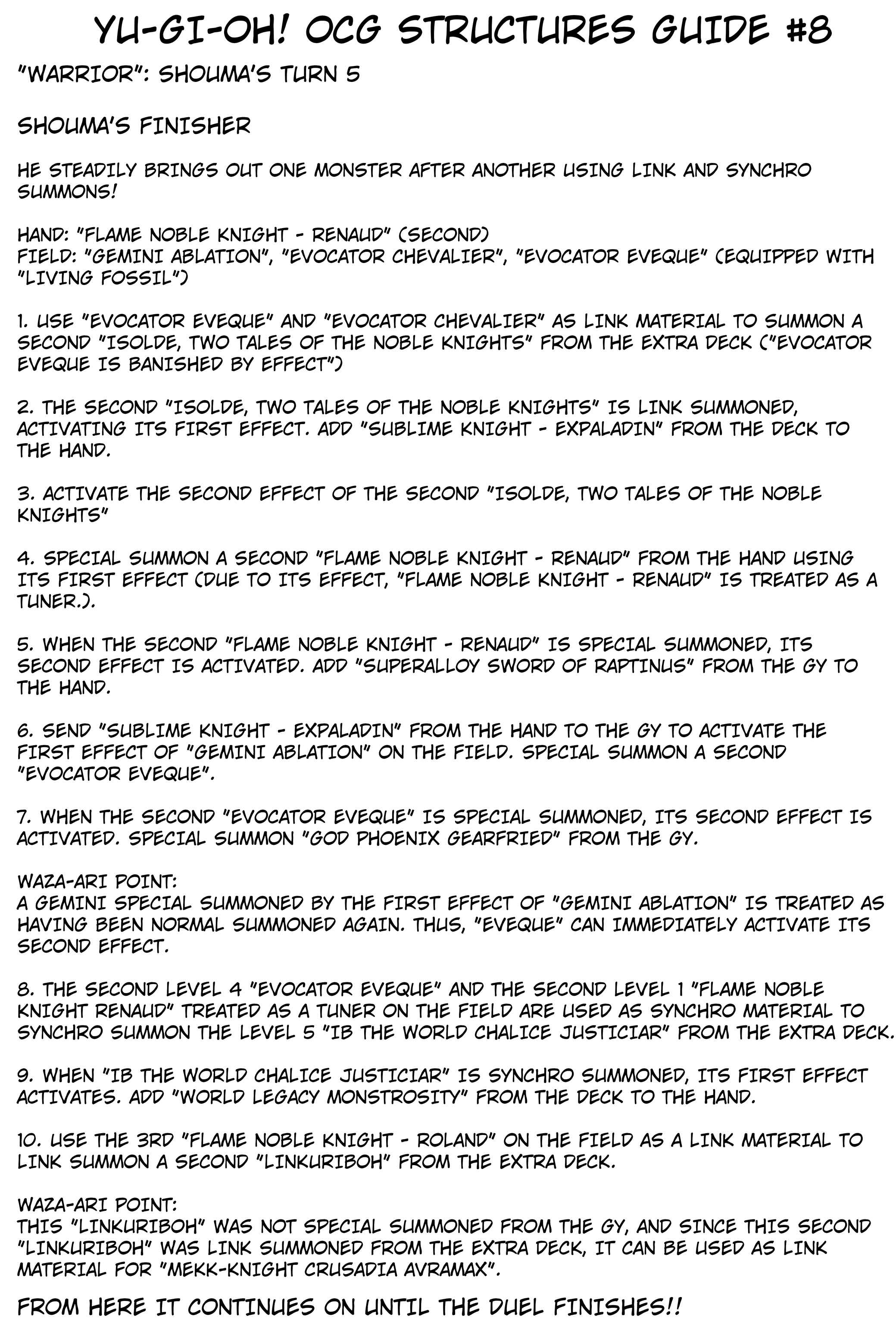 Page 28 Chapter 8 Yu-Gi-Oh! OCG Structures