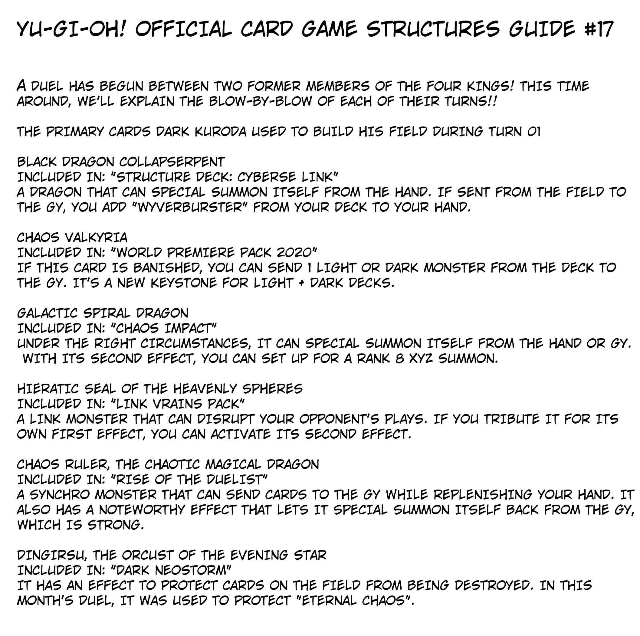 Page 27 Chapter 17 Yu-Gi-Oh! OCG Structures