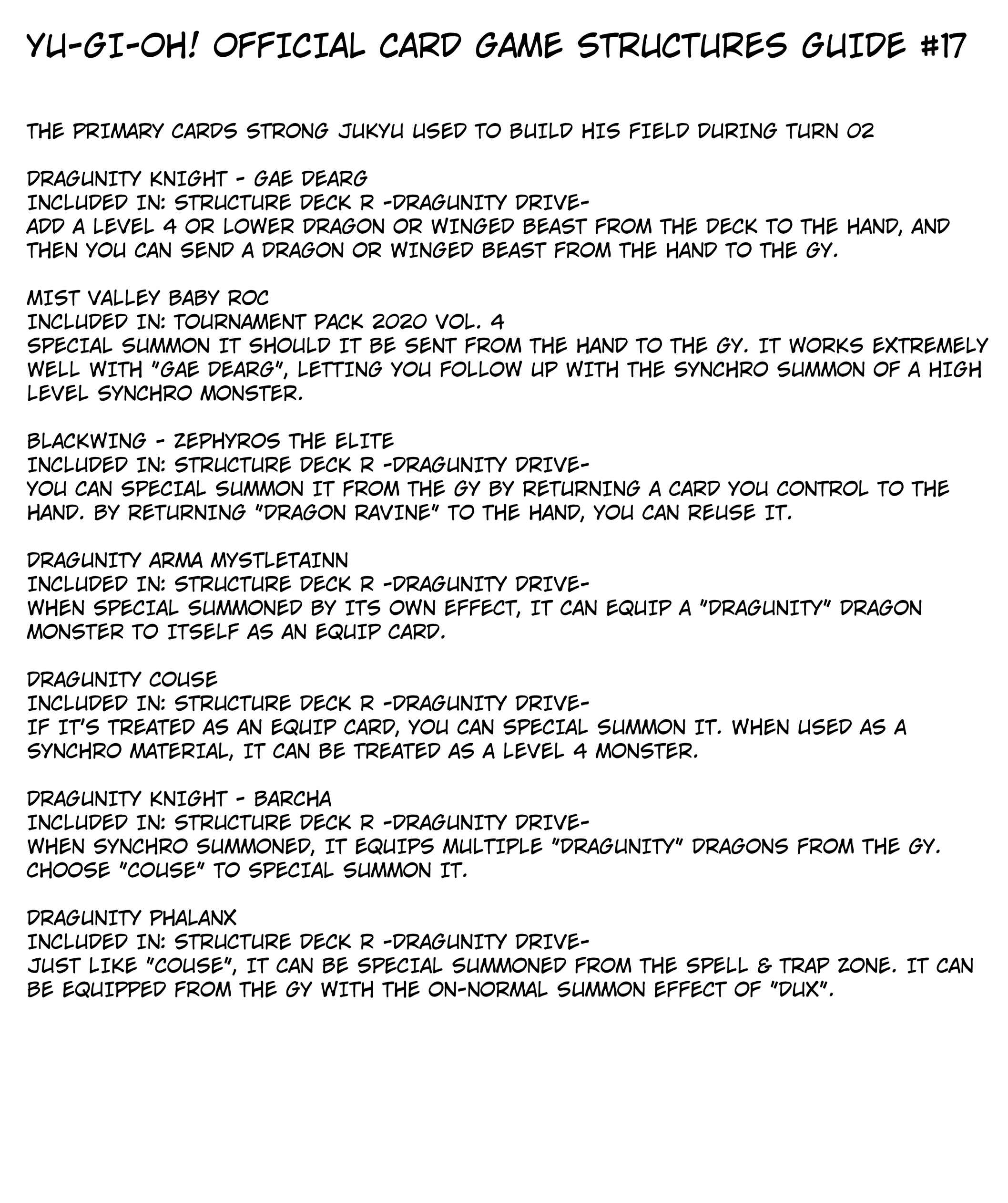 Page 29 Chapter 17 Yu-Gi-Oh! OCG Structures