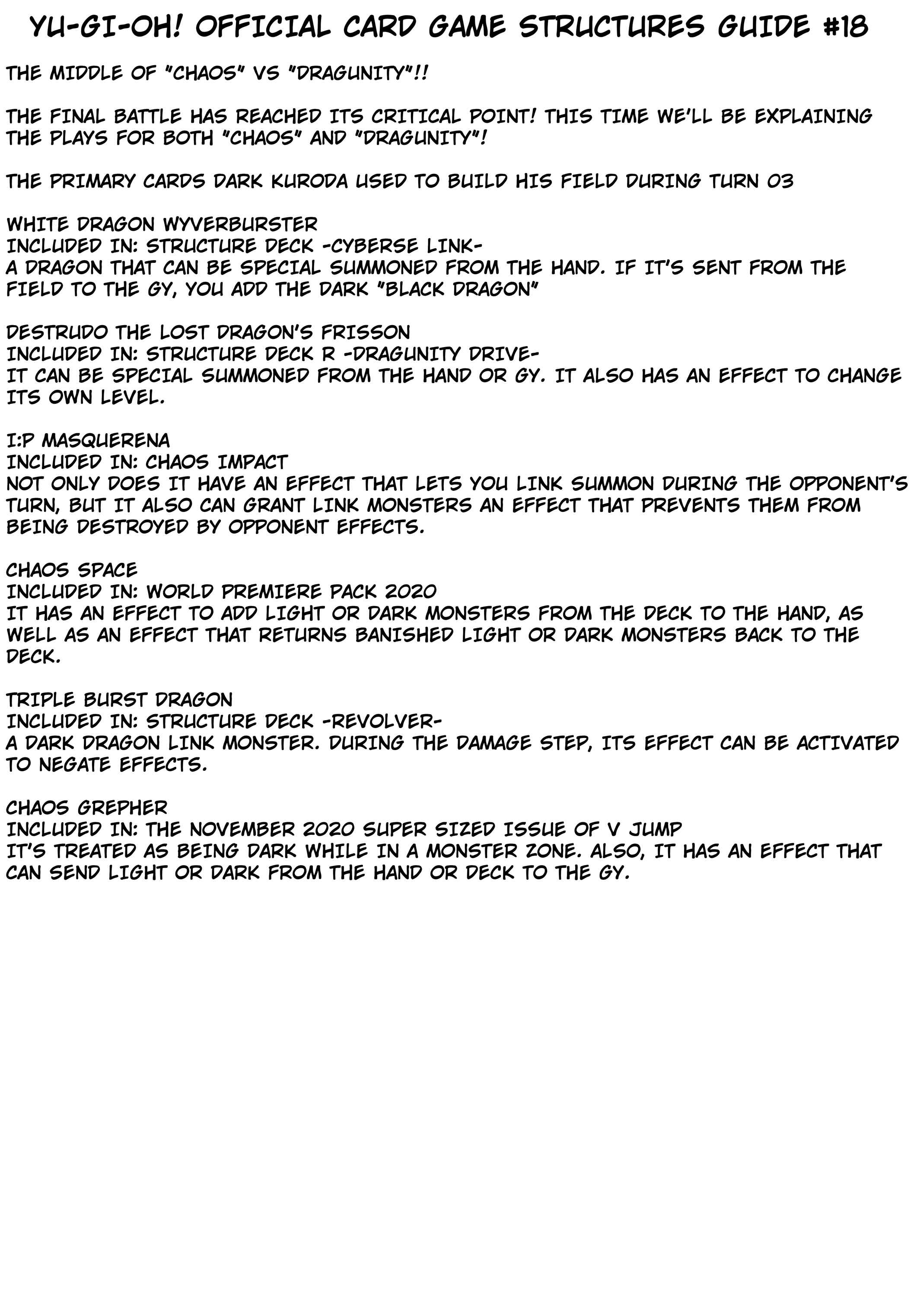 Page 24 Chapter 18 Yu-Gi-Oh! OCG Structures