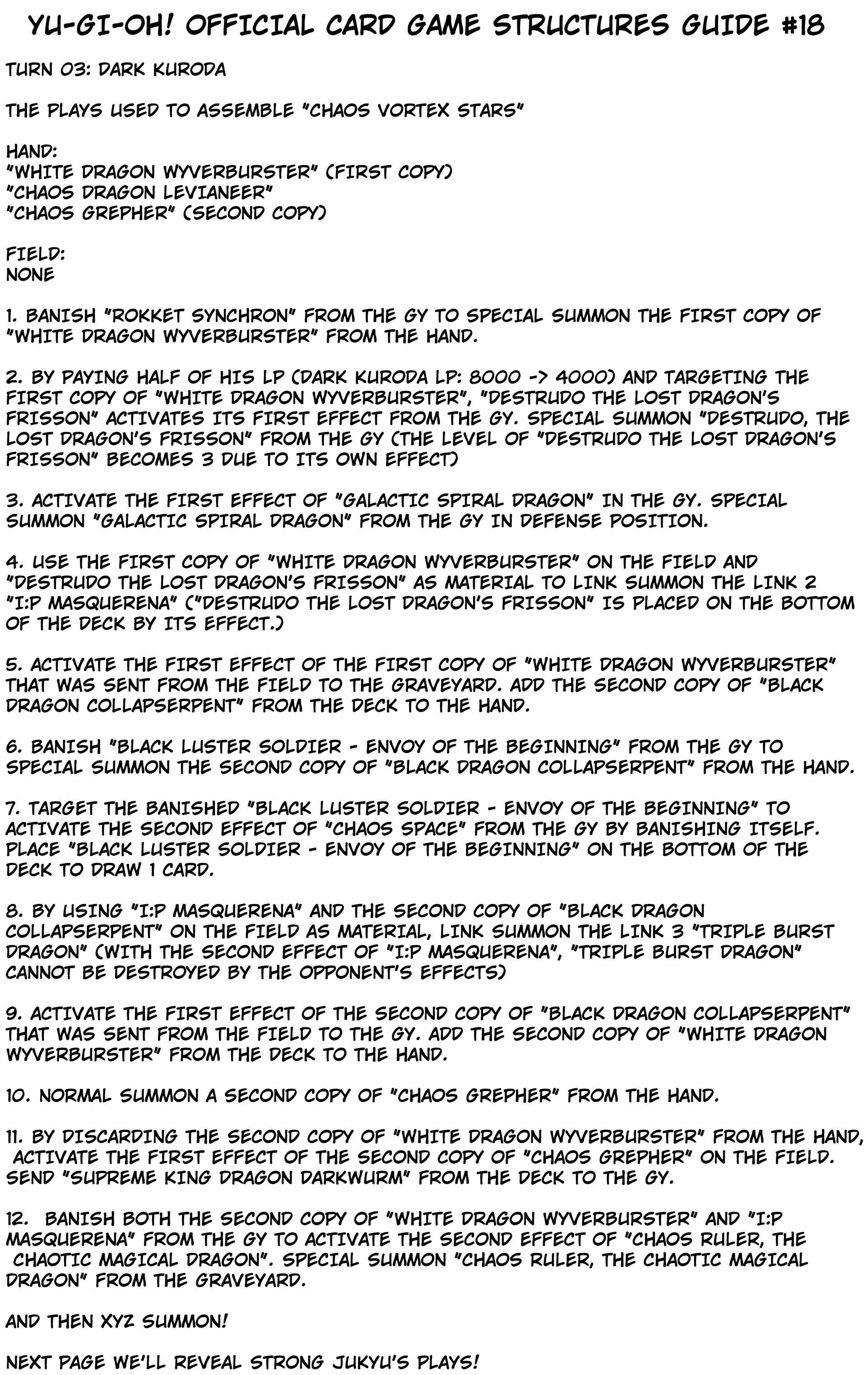 Page 25 Chapter 18 Yu-Gi-Oh! OCG Structures
