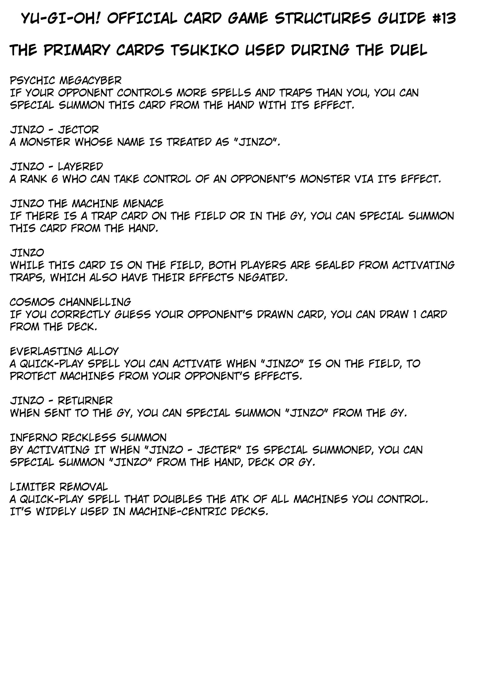 Page 27 Chapter 13 Yu-Gi-Oh! OCG Structures