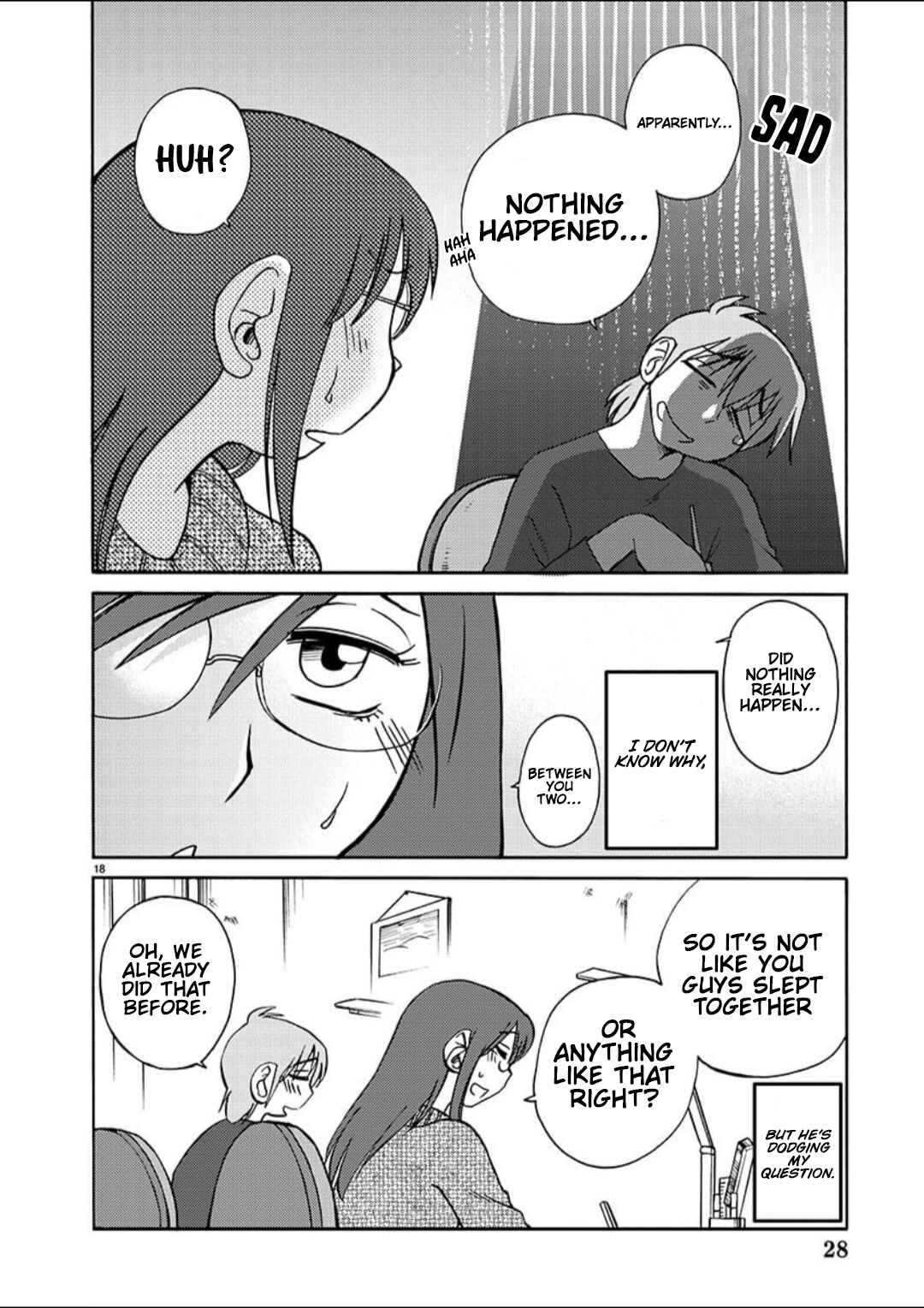 Page 18 Chapter 100 Rakujitsu no Pathos