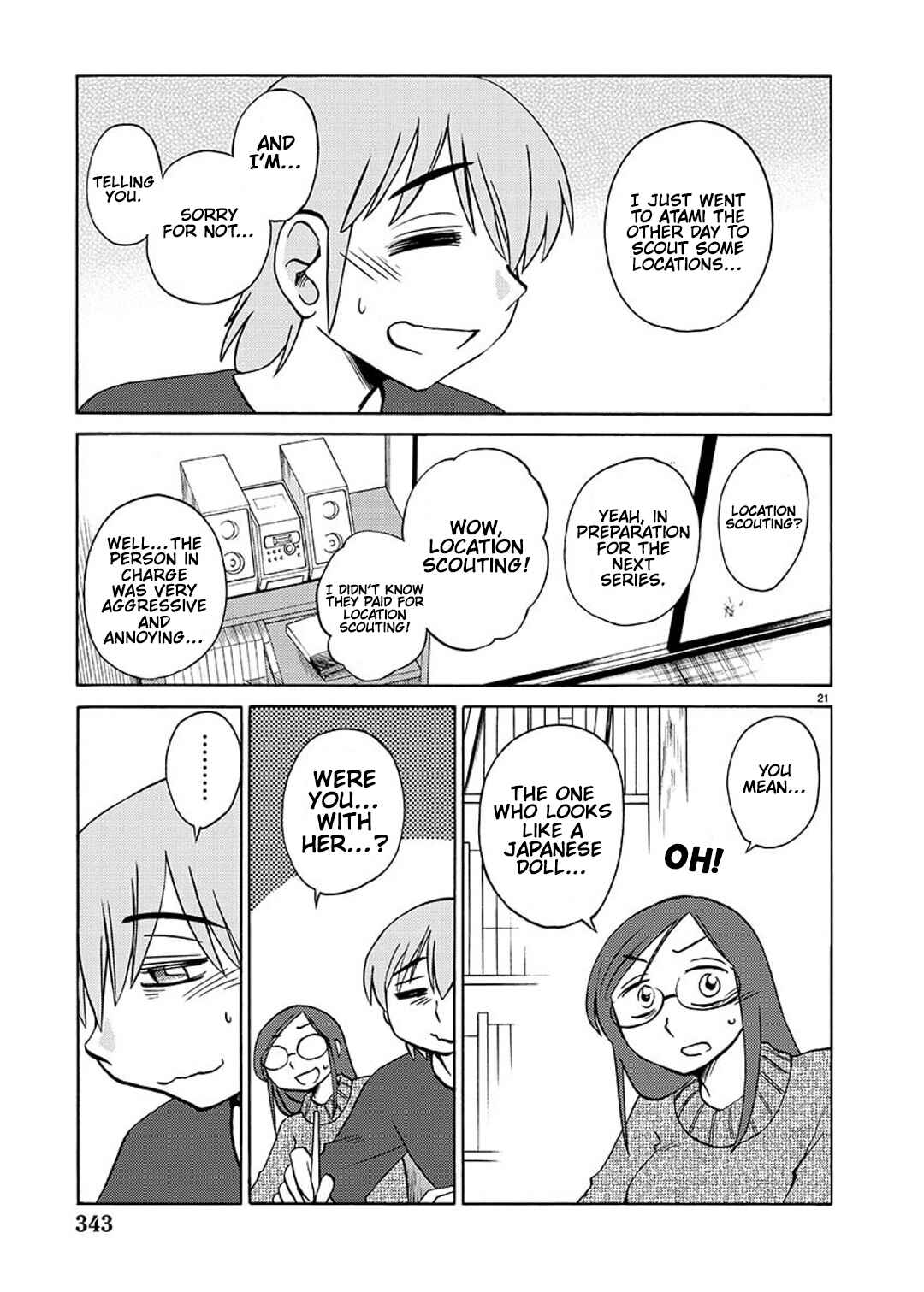 Page 22 Chapter 99 Rakujitsu no Pathos