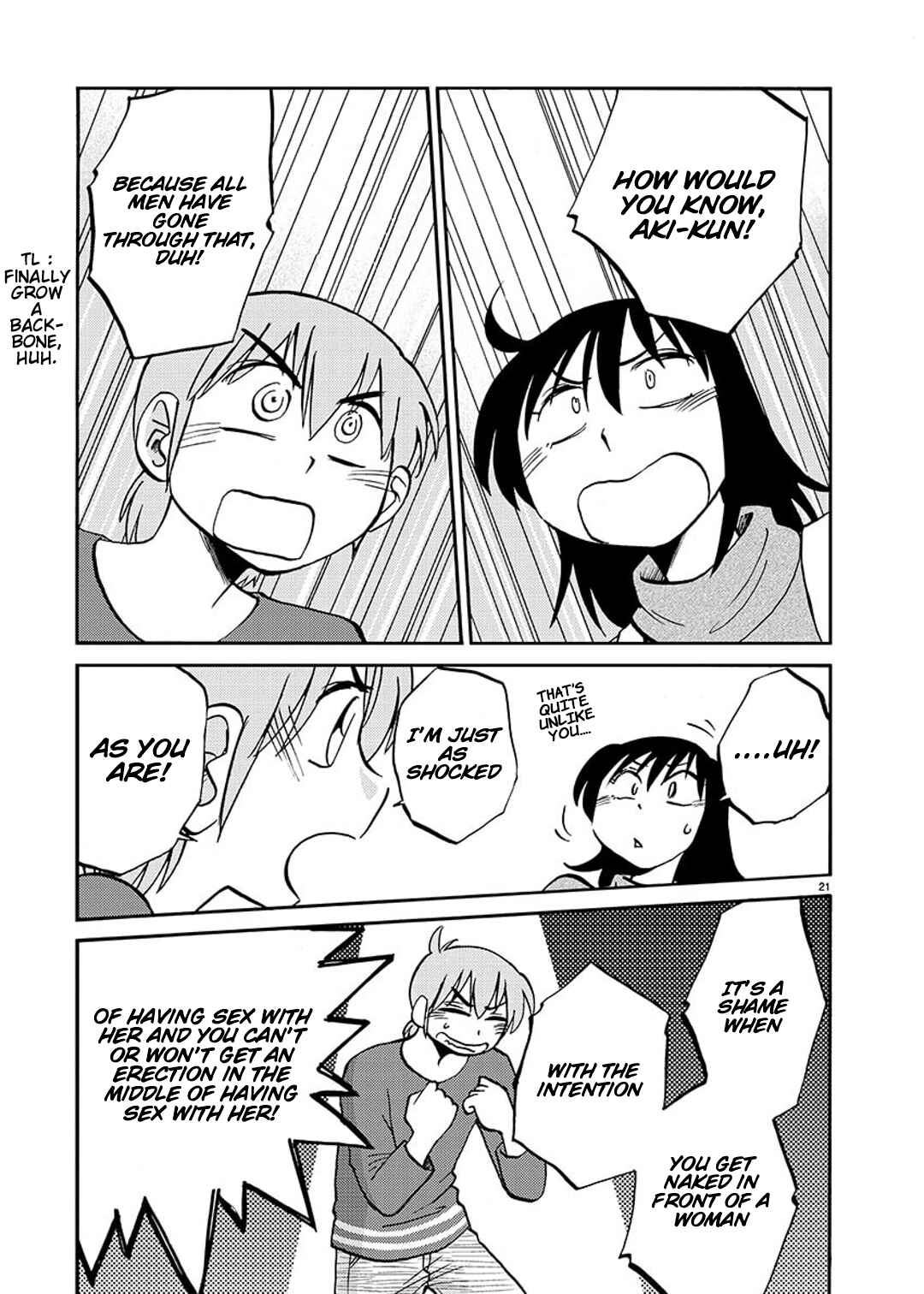 Page 22 Chapter 90 Rakujitsu no Pathos