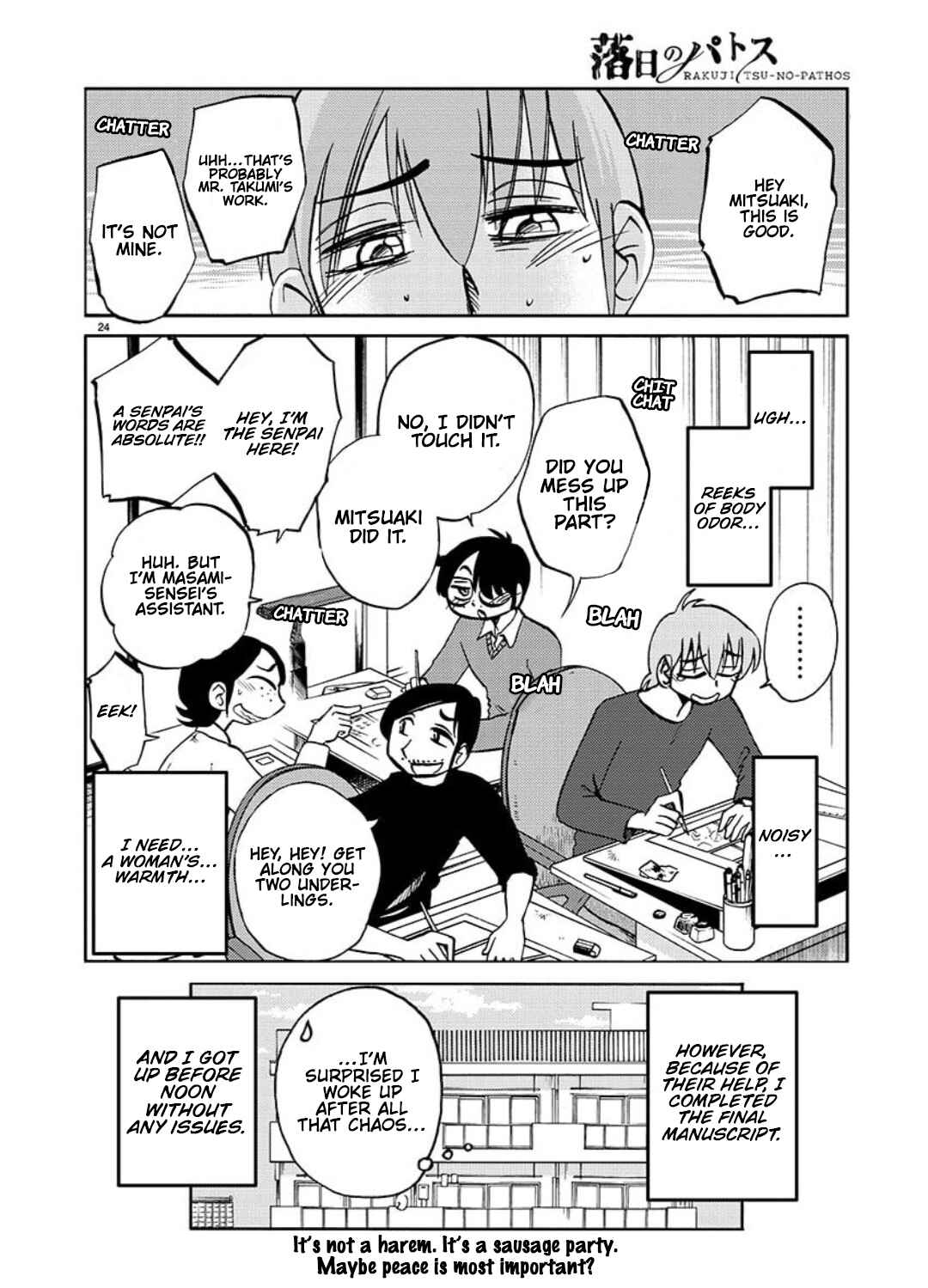 Page 26 Chapter 103 Rakujitsu no Pathos