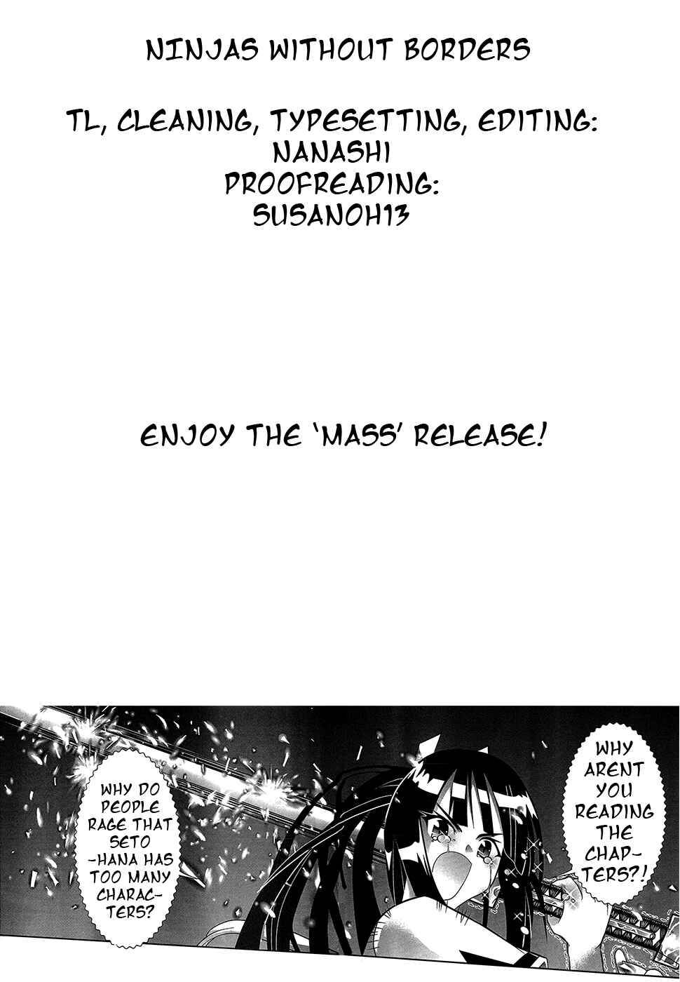 Page 34 Chapter 67 Seto no Hanayome