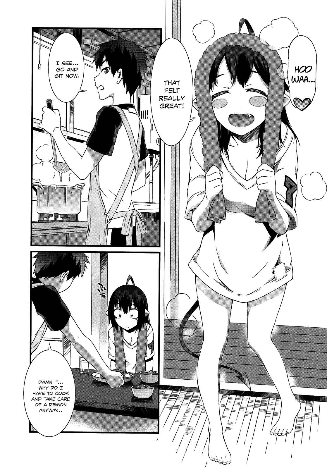 Page 12 Chapter 2 Tenraku Akuma! Demons Core