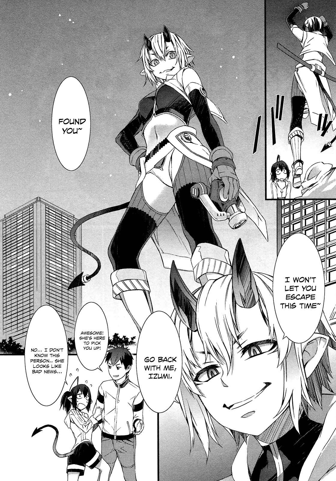 Page 12 Chapter 3 Tenraku Akuma! Demons Core