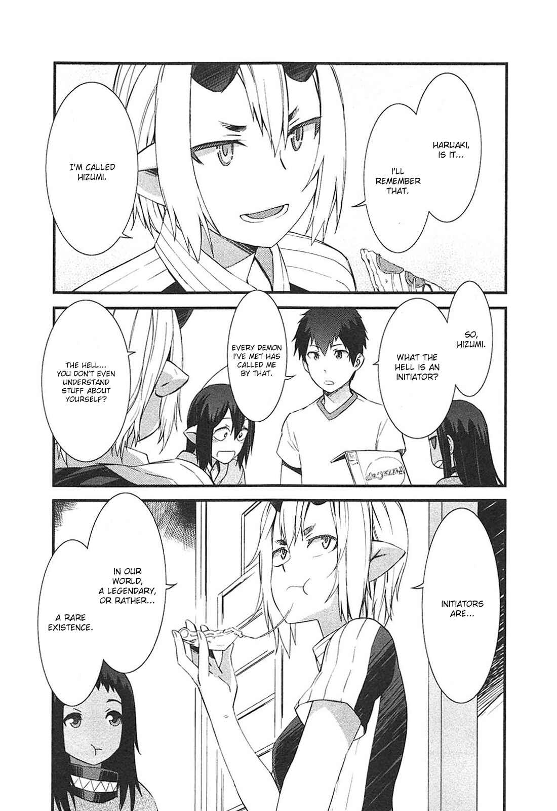 Page 12 Chapter 7 Tenraku Akuma! Demons Core