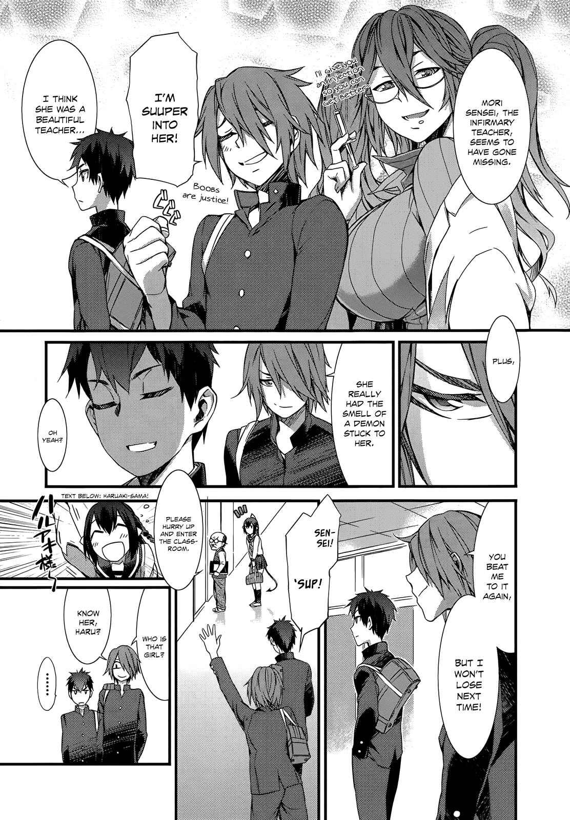 Page 8 Chapter 4 Tenraku Akuma! Demons Core