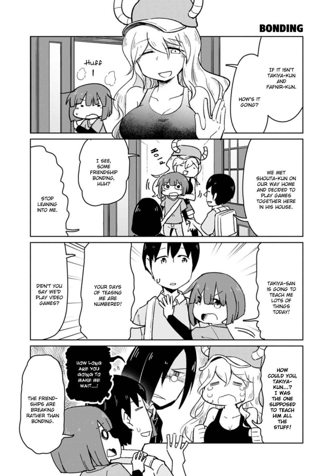 Page 3 Chapter 9 Kobayashi-san Chi no Maid Dragon: Okomorigurashi no Fafnir