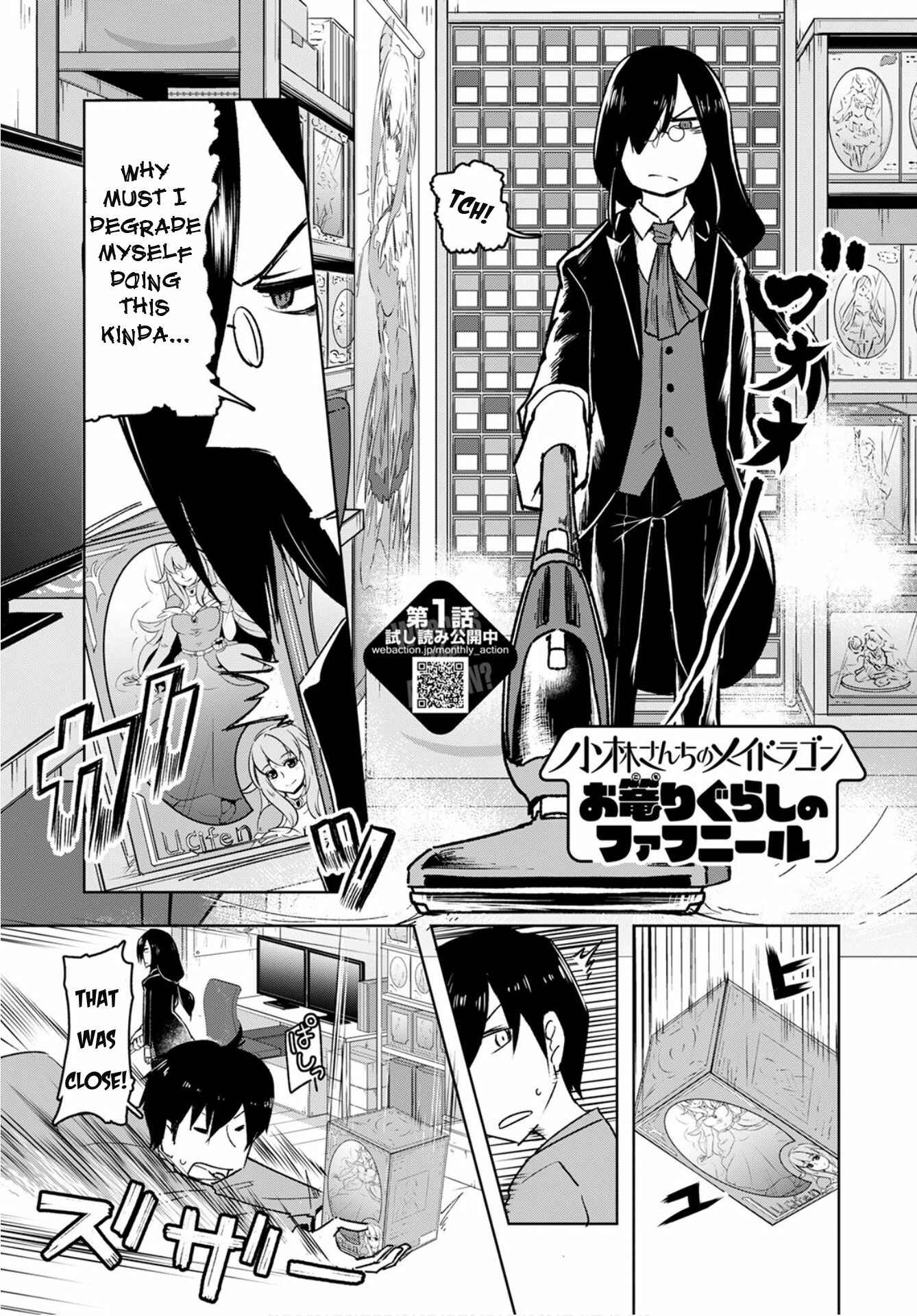 Page 1 Chapter 2 Kobayashi-san Chi no Maid Dragon: Okomorigurashi no Fafnir