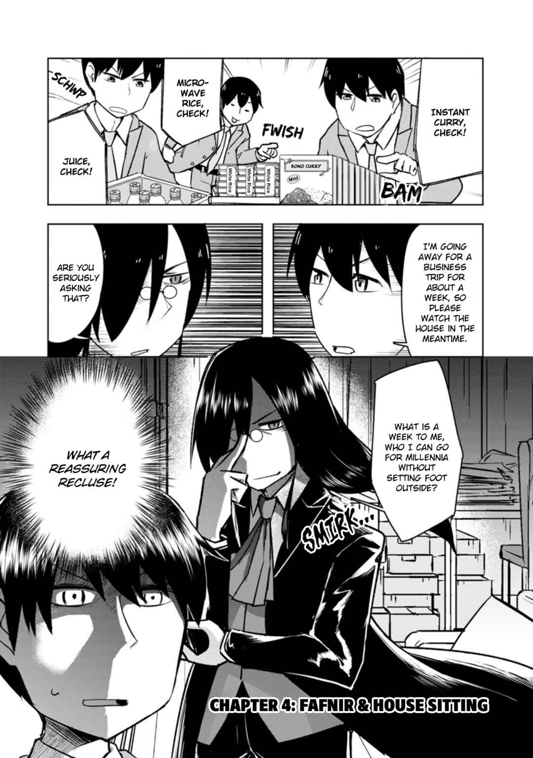 Page 1 Chapter 4 Kobayashi-san Chi no Maid Dragon: Okomorigurashi no Fafnir