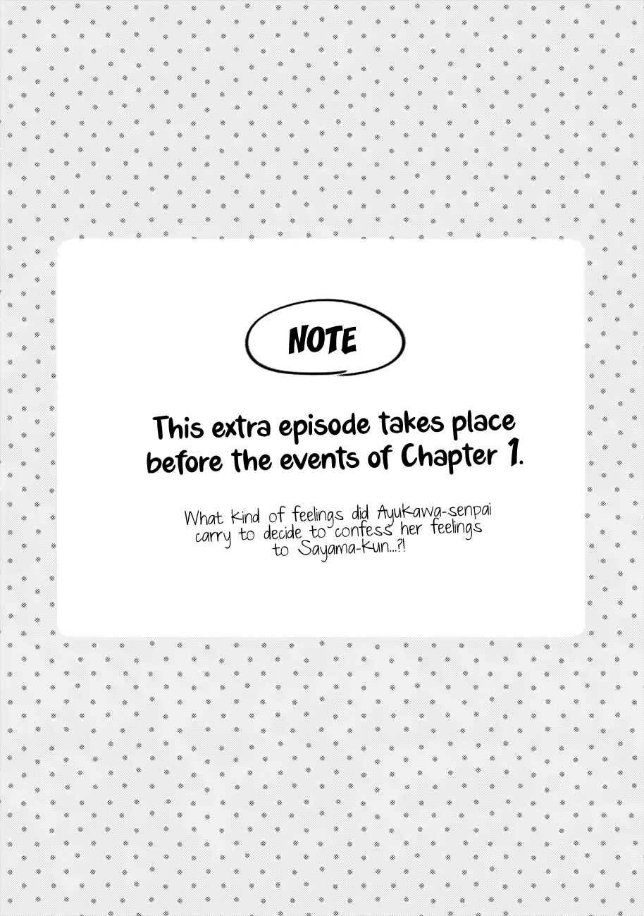 Page 1 Chapter 10.6 I Will Hate You,  Sayama-kun!