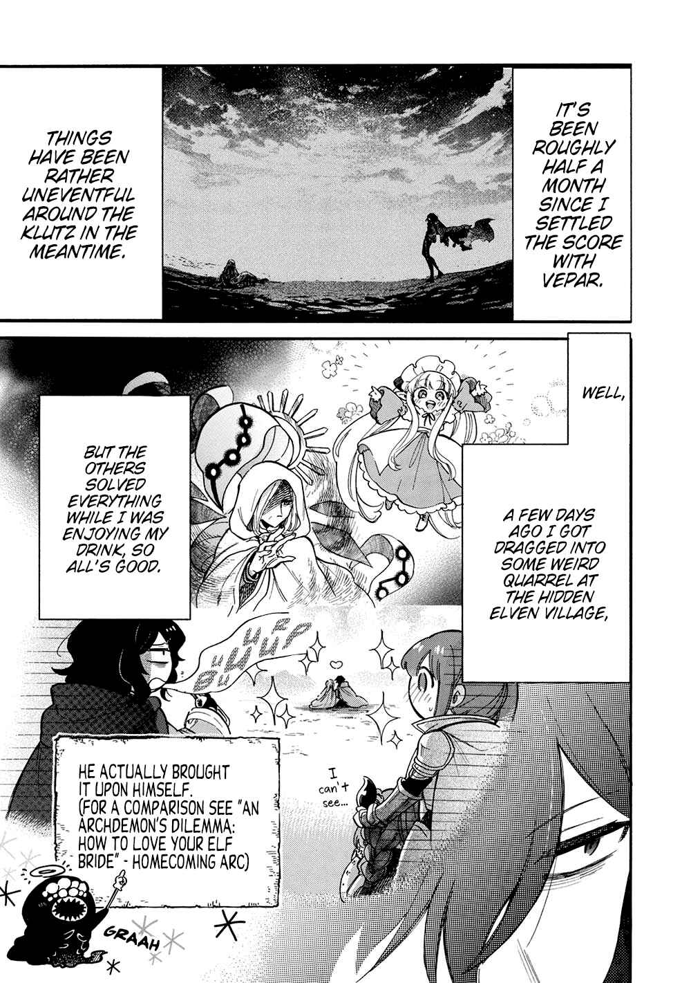 Page 9 Chapter 14 Akuyuu no Ore ga Ponkotsu Kishi o Miterarenain da ga, Dou Sewa o Yakya Ii?: Madome Gaiden