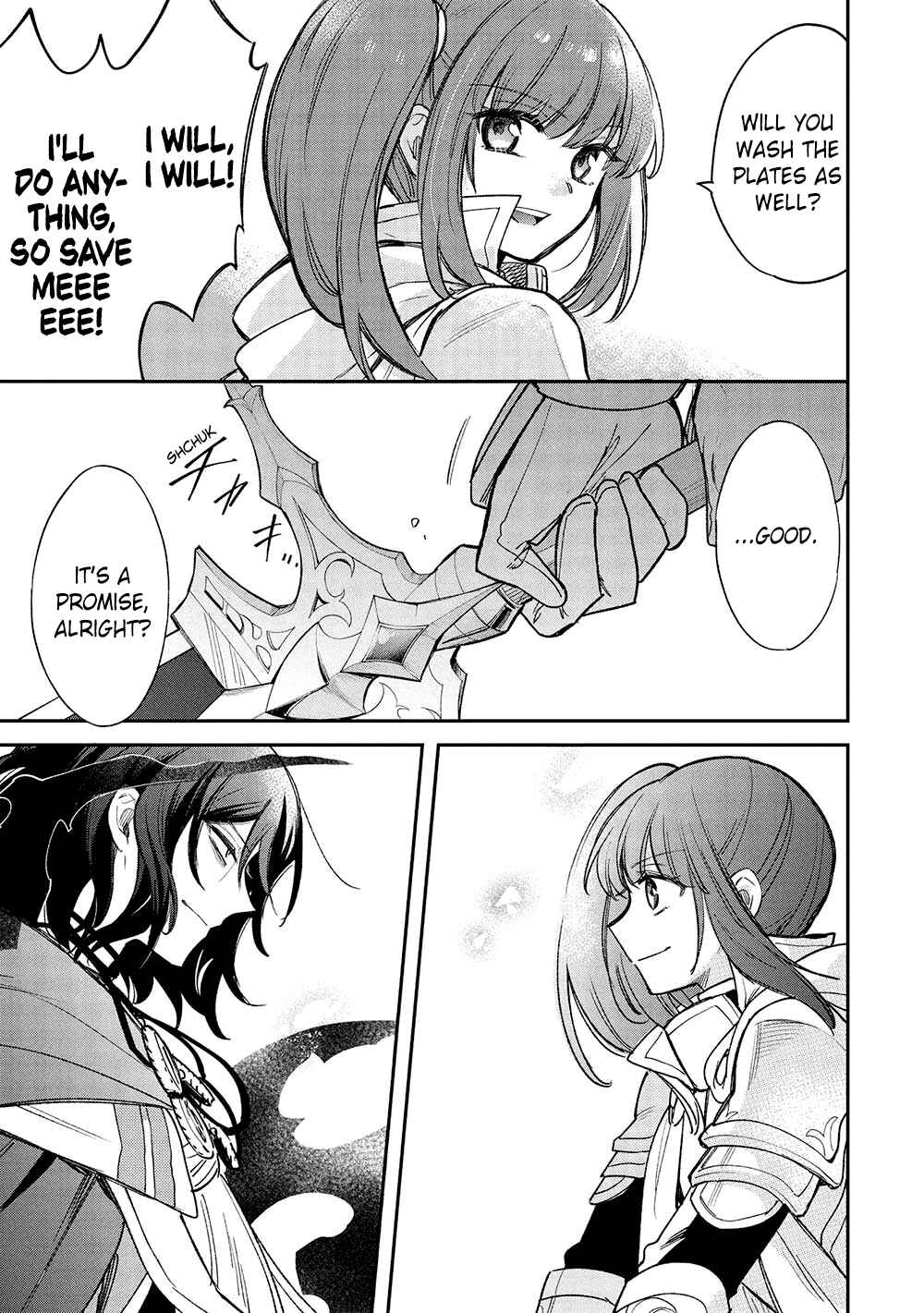 Page 14 Chapter 17 Akuyuu no Ore ga Ponkotsu Kishi o Miterarenain da ga, Dou Sewa o Yakya Ii?: Madome Gaiden