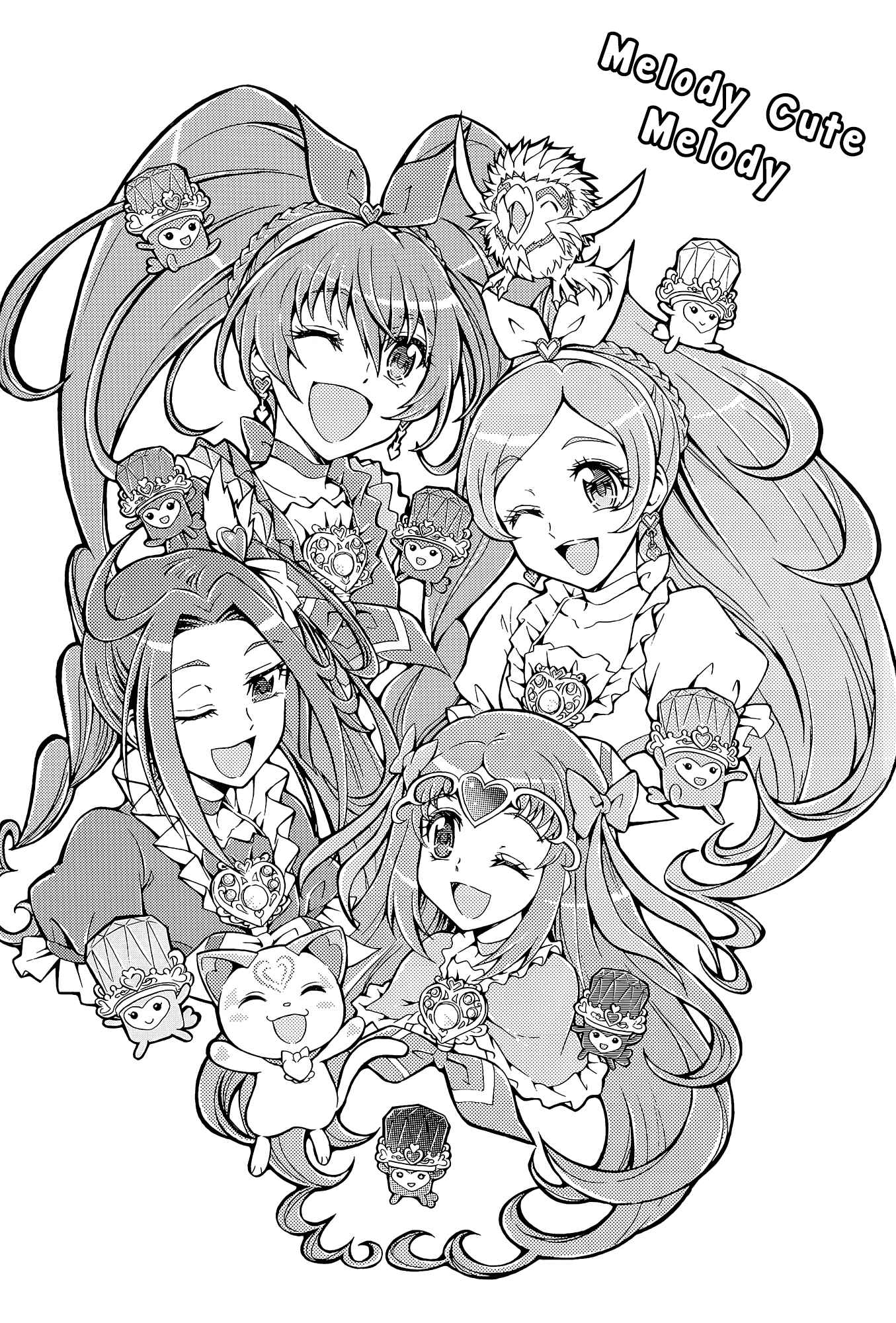 Page 7 Chapter Unknown_01b5 Pretty Cure - DECADE PRECURE! (Doujinshi)