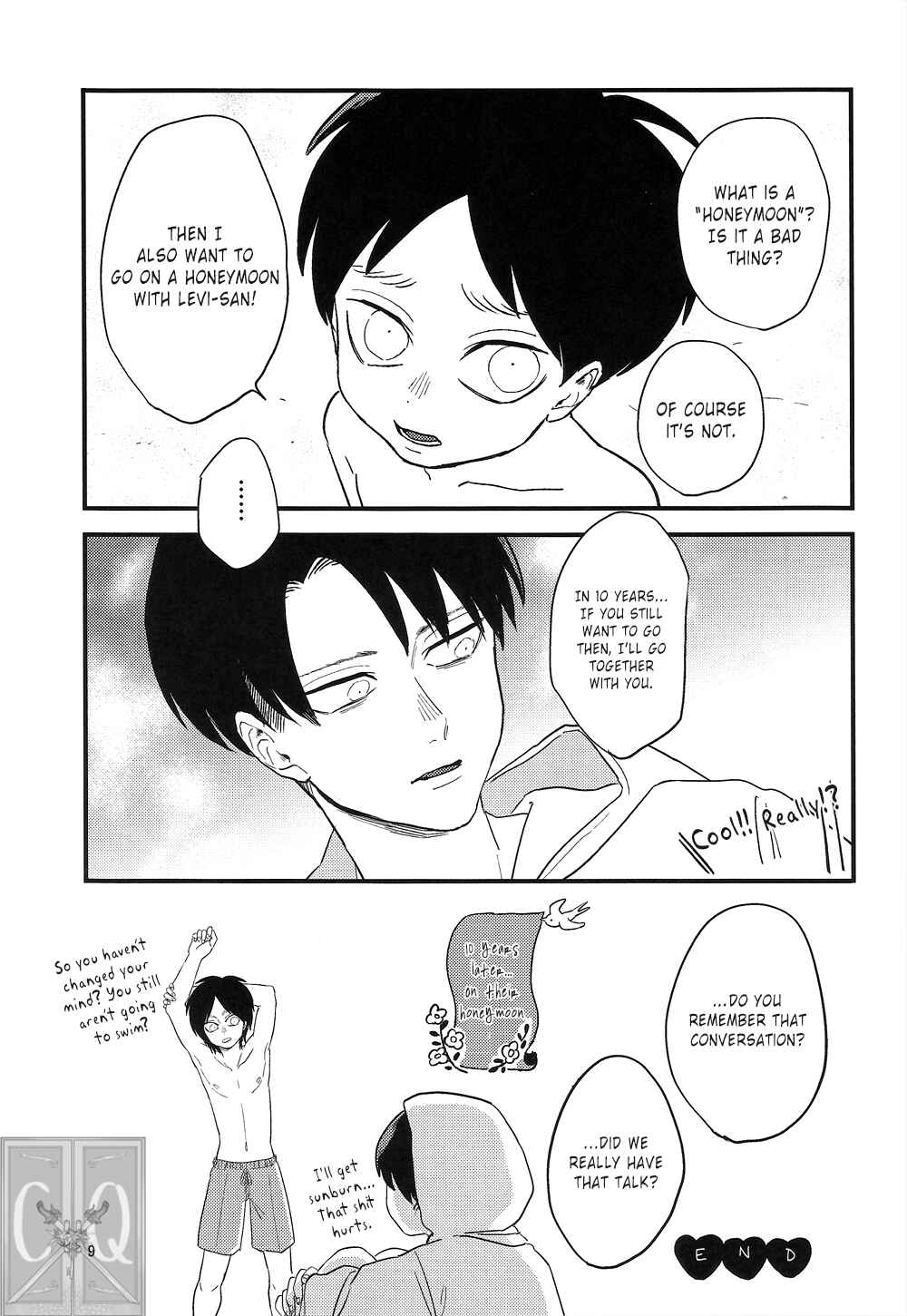 Page 11 Chapter Unknown_eac9 Attack on Titan - Honey Trip (Doujinshi)