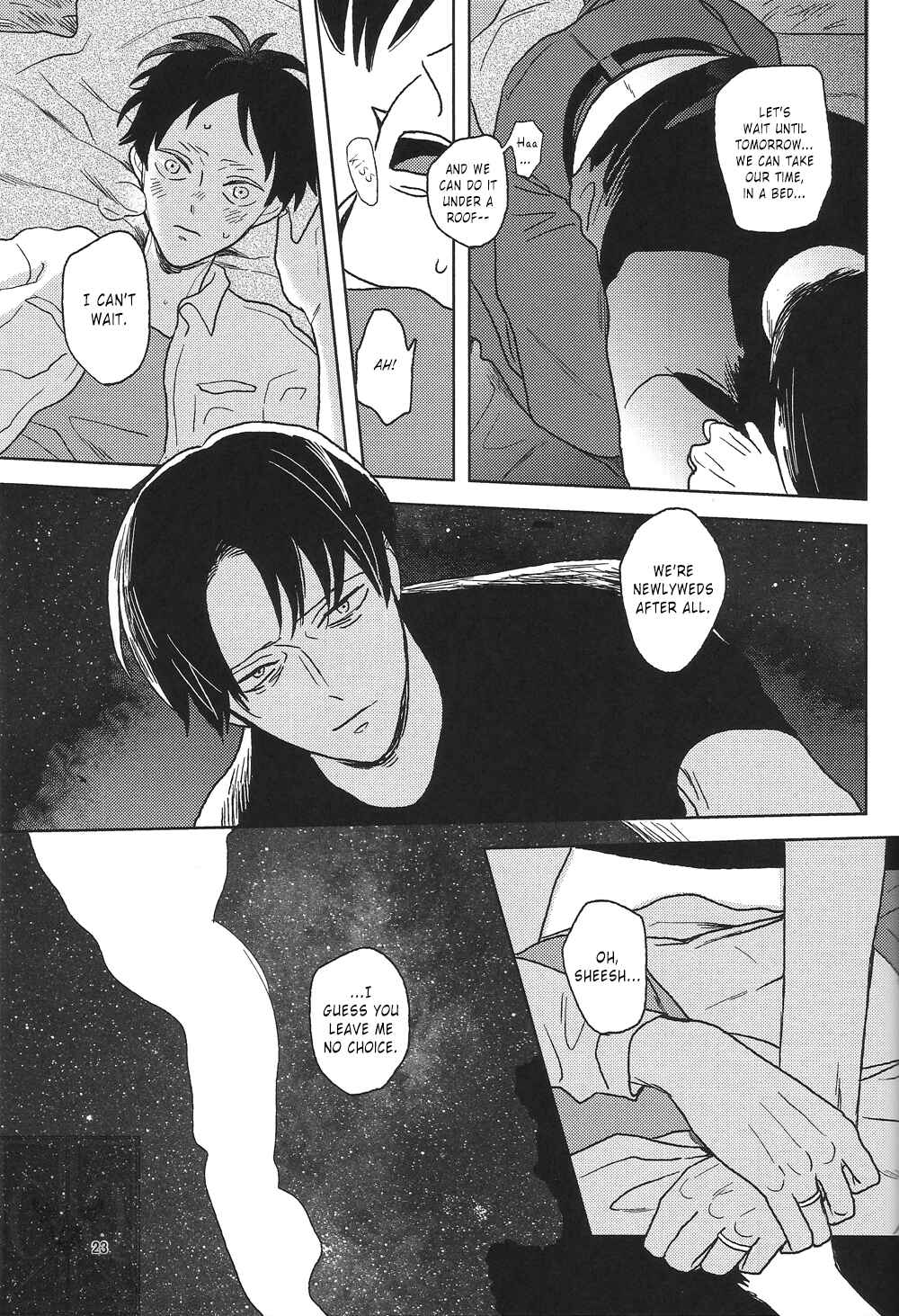 Page 25 Chapter Unknown_eac9 Attack on Titan - Honey Trip (Doujinshi)