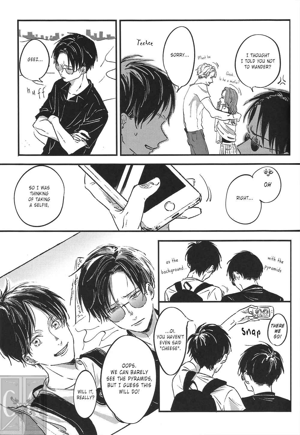 Page 7 Chapter Unknown_eac9 Attack on Titan - Honey Trip (Doujinshi)
