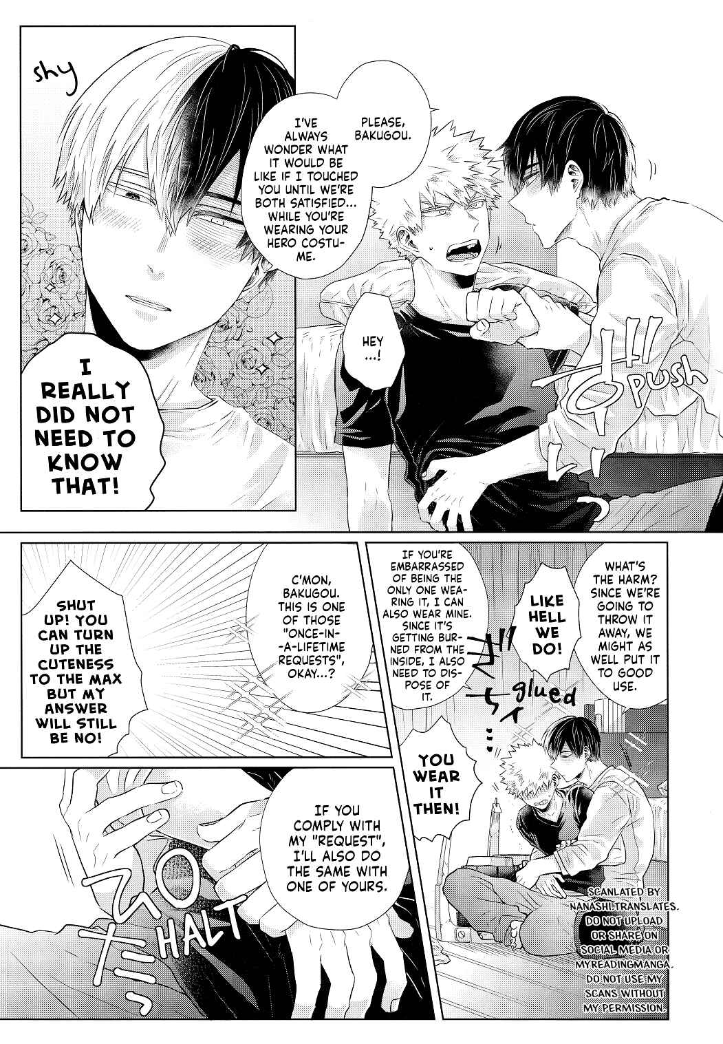 Page 7 Chapter Unknown_bd2e My Hero Academia - ZESTY (Doujinshi)