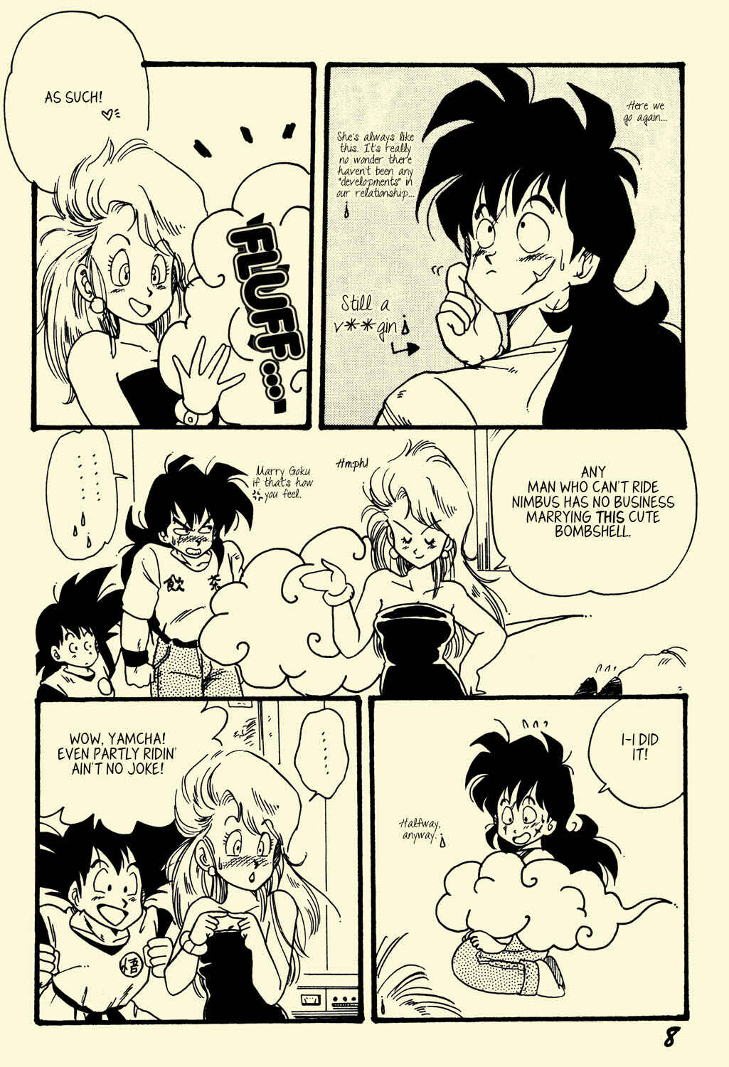 Page 8 Chapter Unknown_2e4a Dragon Ball - NICE! (Doujinshi)