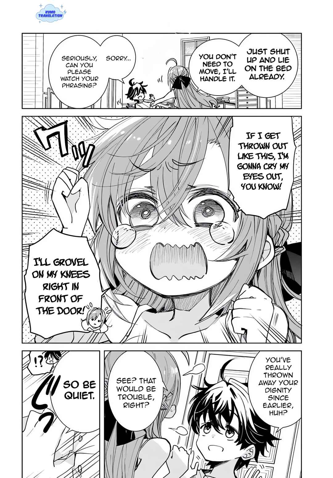 Page 11 Chapter 1.2 Naze Nigerun Dai? Boku no Shoukanjuu wa Kawaii yo