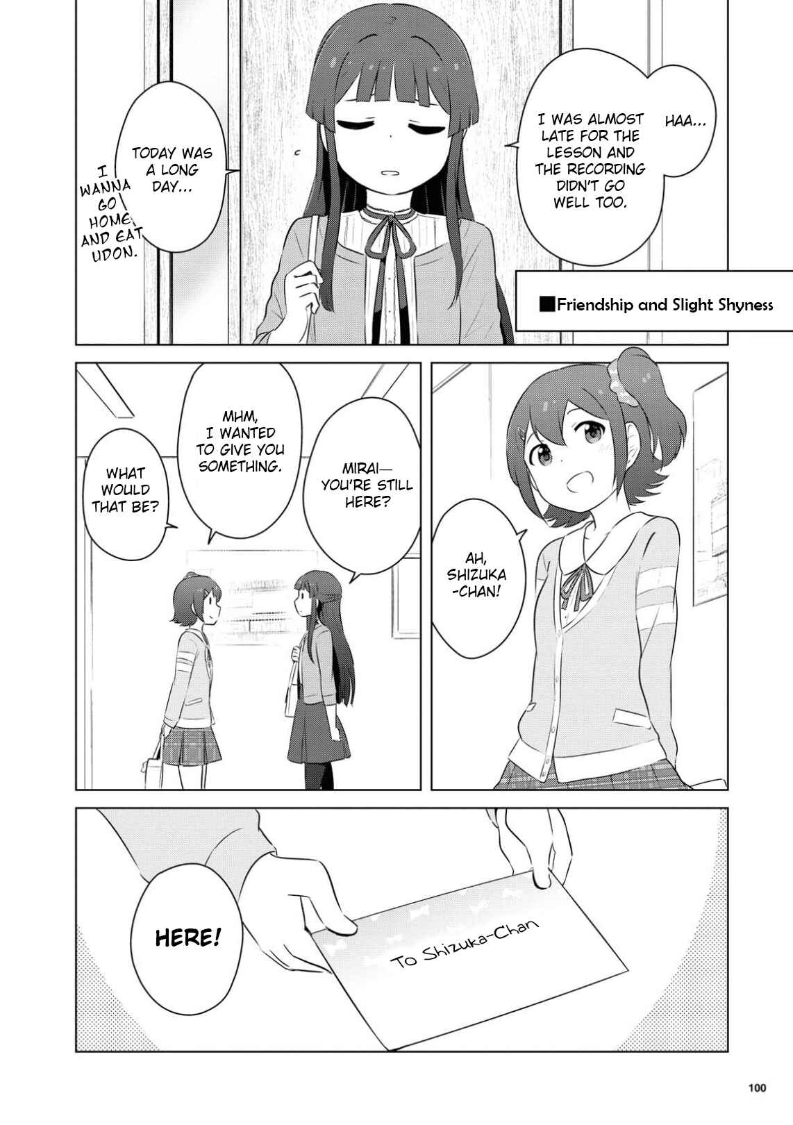 Page 8 Chapter 4 THE iDOLM@STER MILLION LIVE! Theater Days - LIVELY FLOWERS