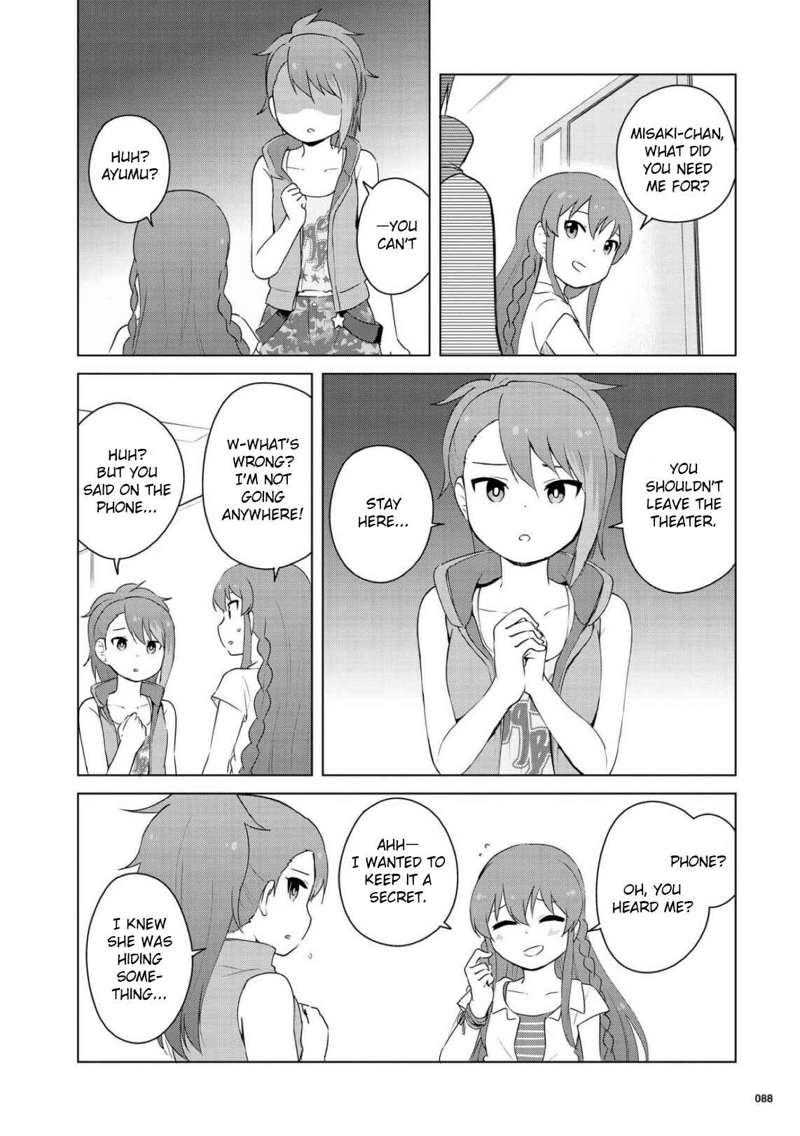 Page 18 Chapter 7 THE iDOLM@STER MILLION LIVE! Theater Days - LIVELY FLOWERS
