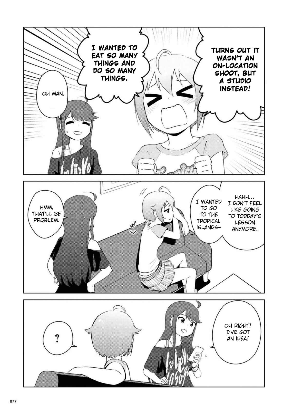Page 4 Chapter 9 THE iDOLM@STER MILLION LIVE! Theater Days - LIVELY FLOWERS