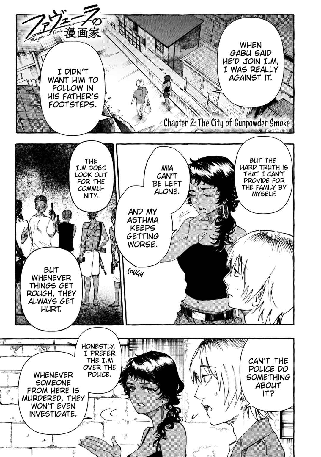 Page 2 Chapter 2 Favela no Mangaka