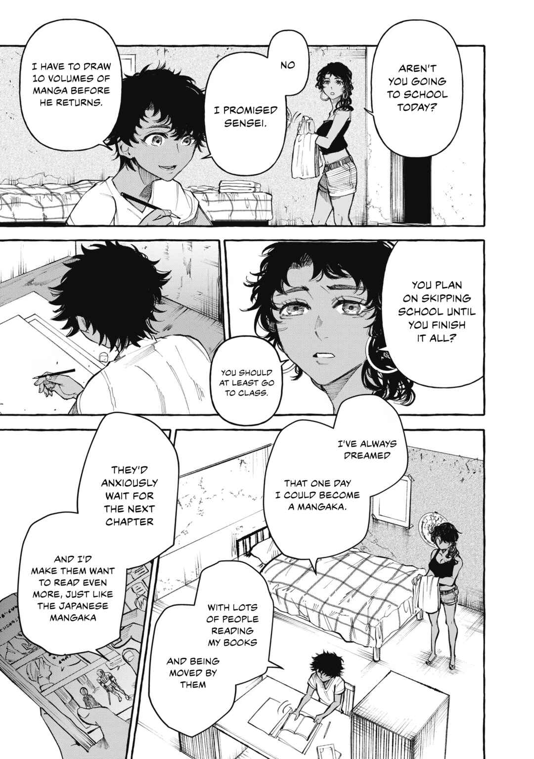 Page 6 Chapter 4 Favela no Mangaka