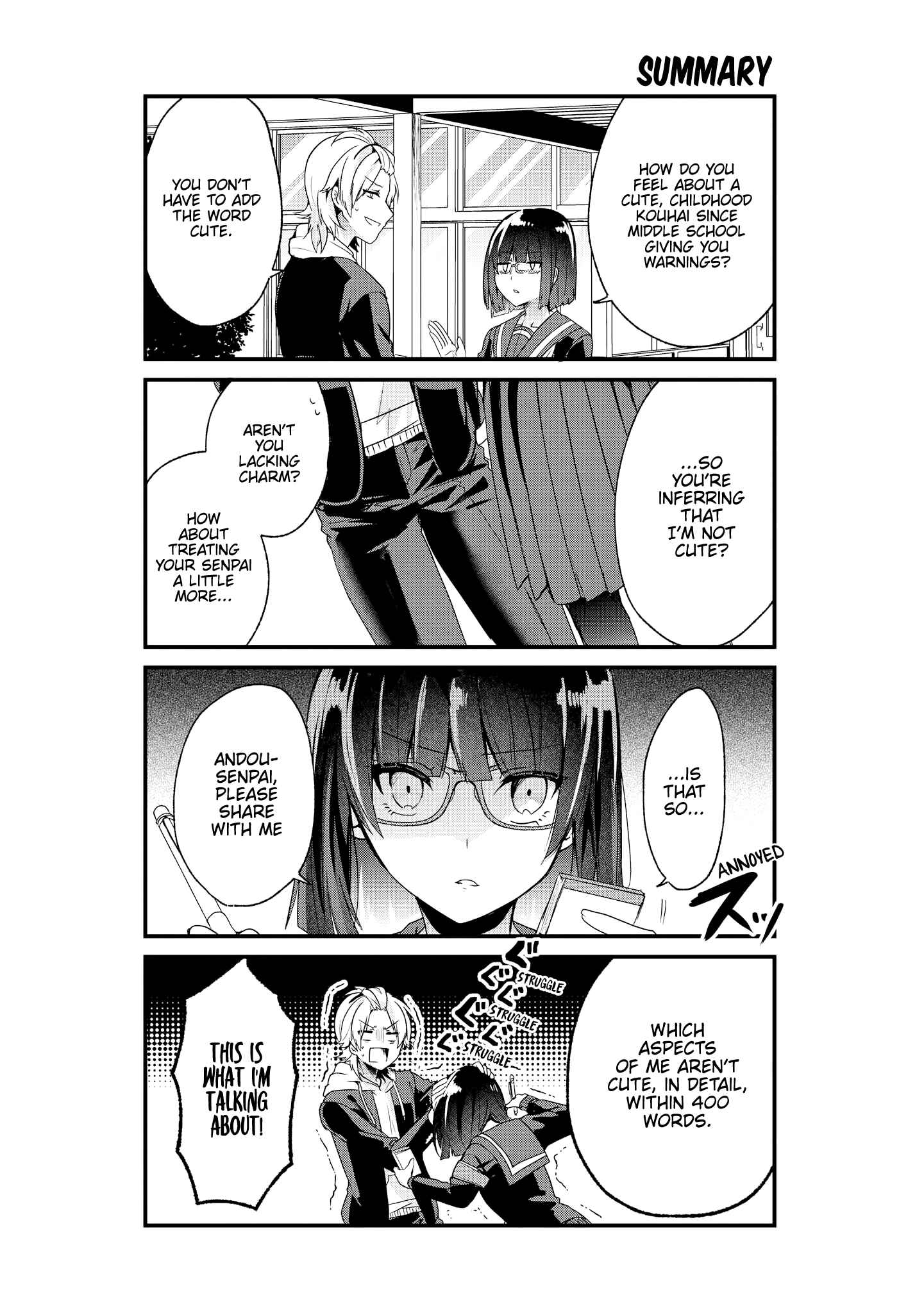 Page 7 Chapter 5 Uza Kawaii Kouhai to Ichaicha suru dake no Anthology Comic