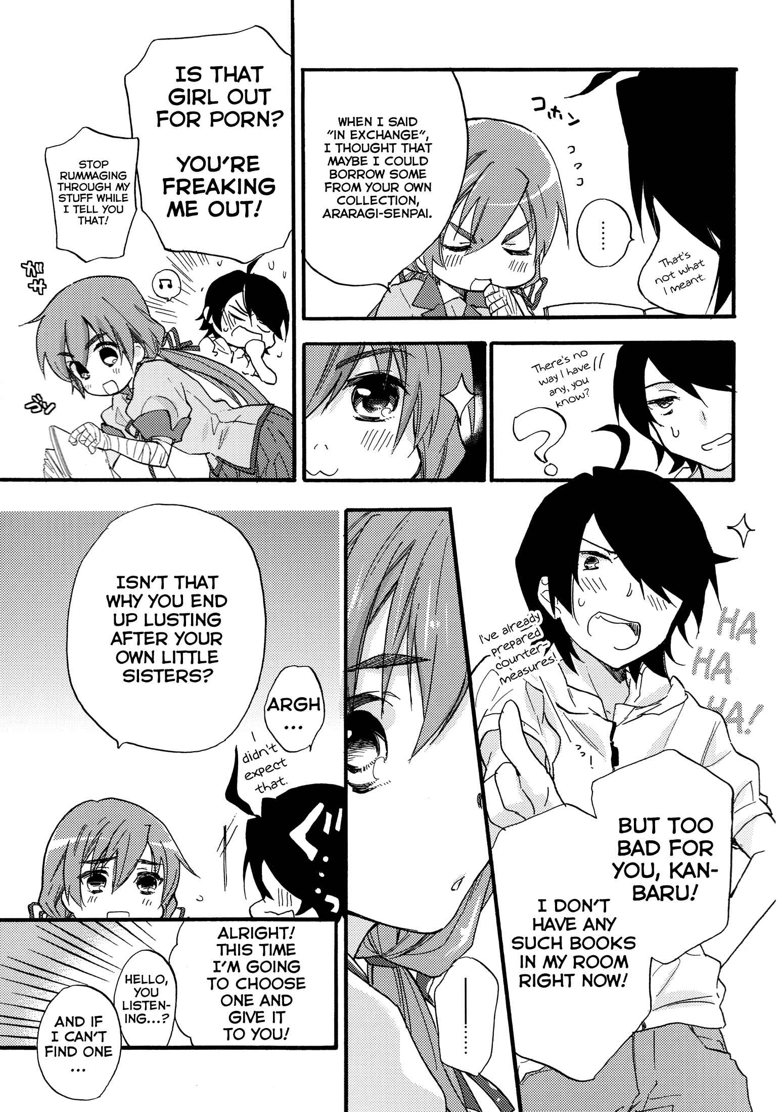 Page 6 Chapter Unknown_b38a Bakemonogatari - Once & For All (Doujinshi)