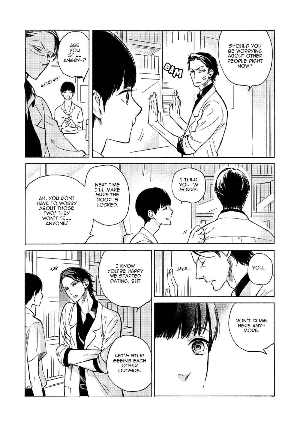 Page 8 Chapter 2 Jackass! - Sawatte Ii tte Dare ga Itta yo?