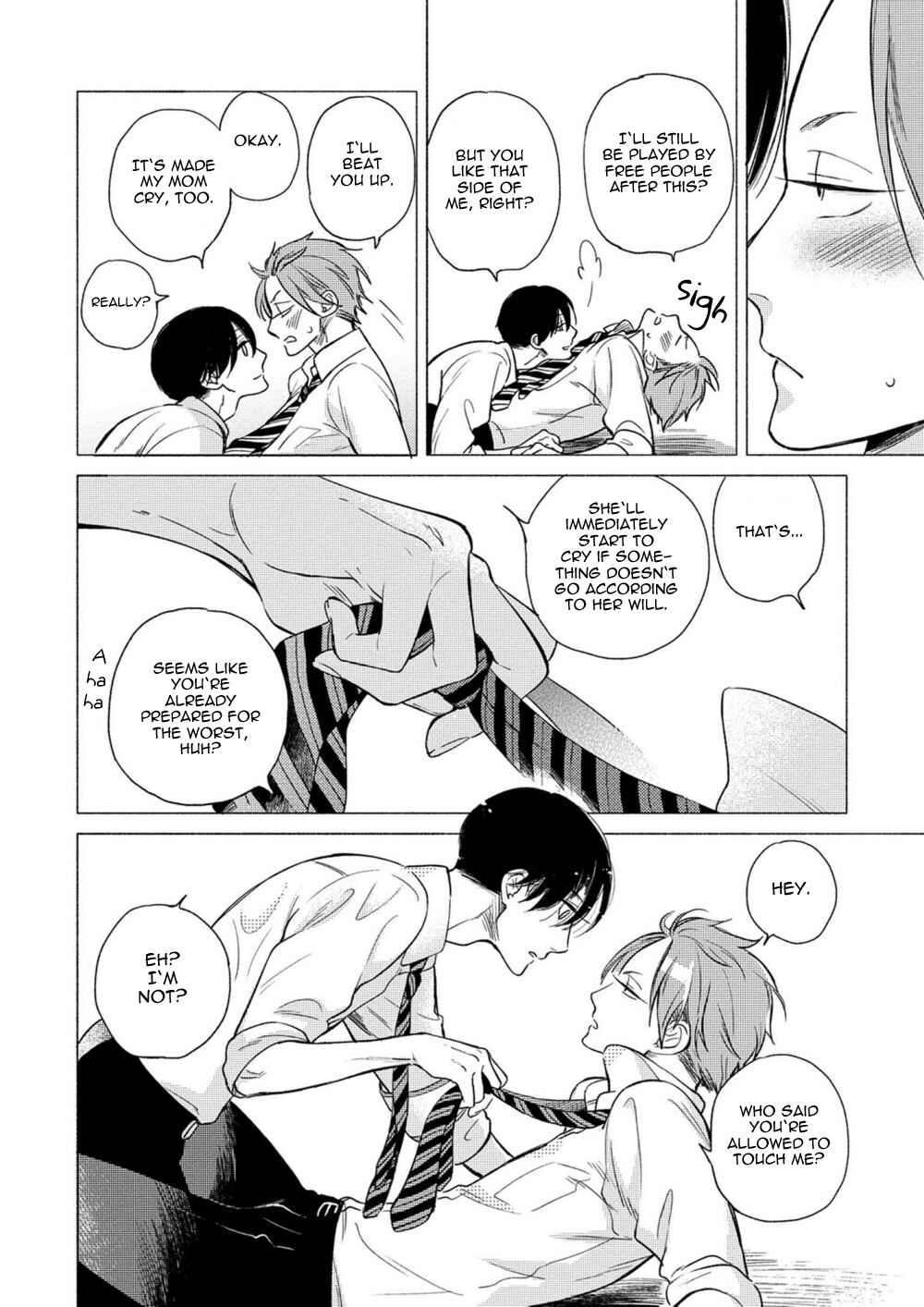 Page 36 Chapter 6 Jackass! - Sawatte Ii tte Dare ga Itta yo?
