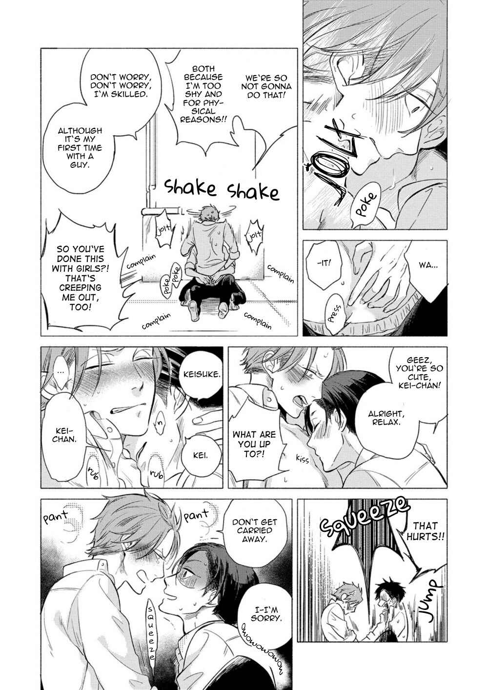 Page 40 Chapter 6 Jackass! - Sawatte Ii tte Dare ga Itta yo?