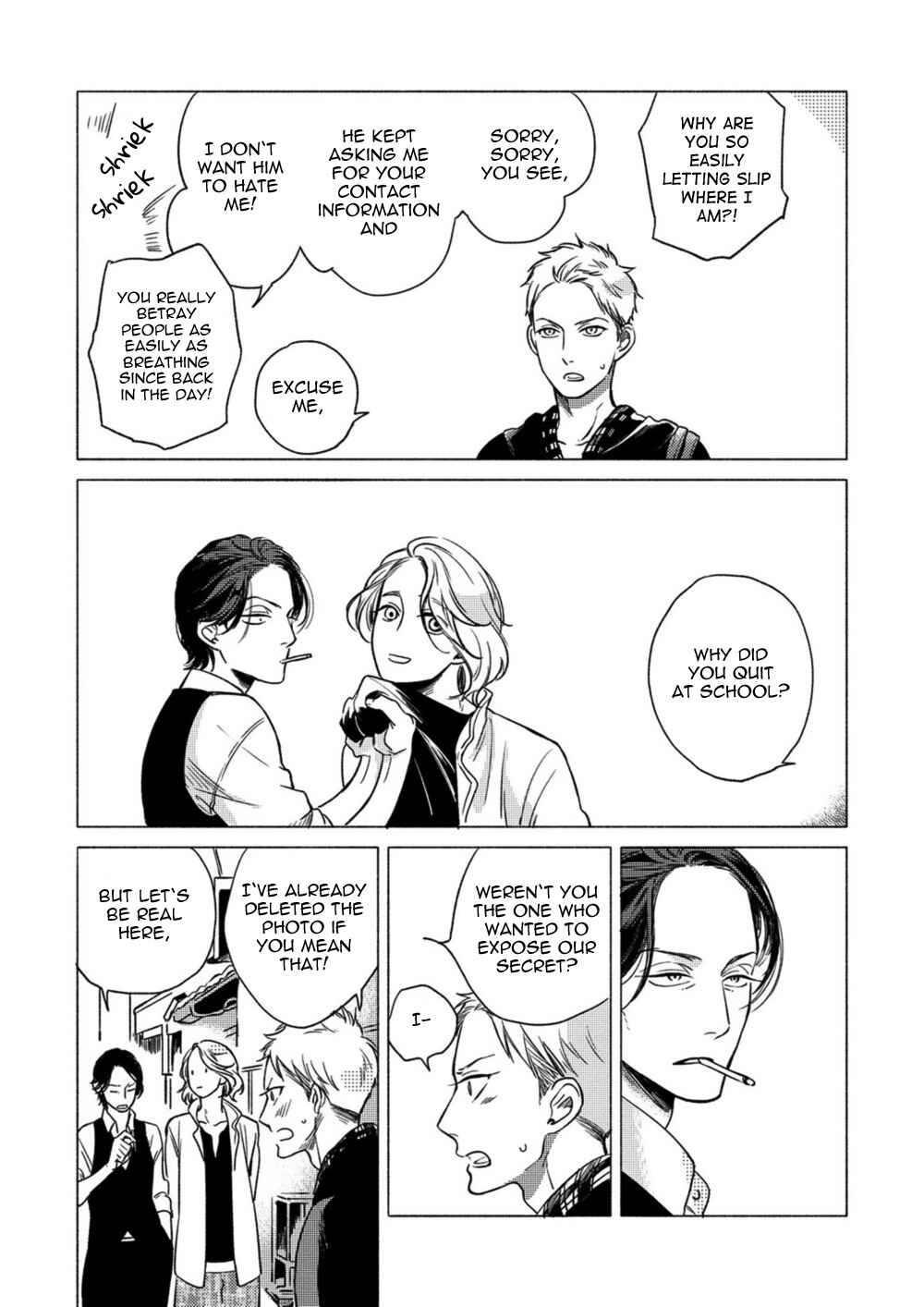 Page 9 Chapter 6 Jackass! - Sawatte Ii tte Dare ga Itta yo?