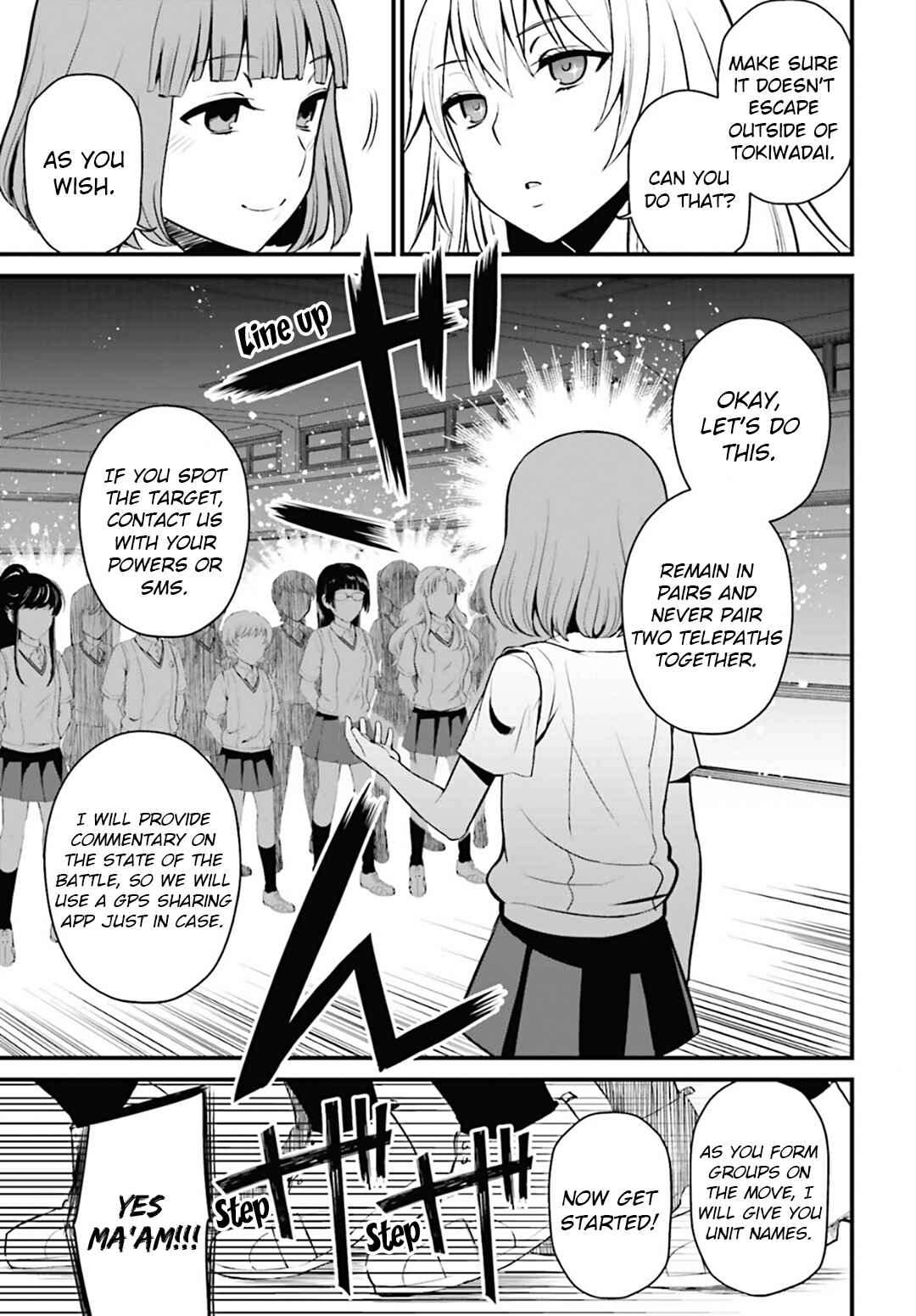 Page 17 Chapter 3 Toaru Kagaku no Railgun Gaiden - Astral Buddy