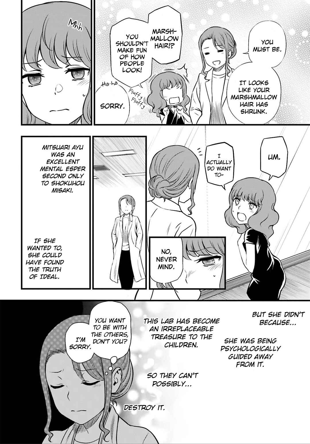 Page 8 Chapter 15.2 Toaru Kagaku no Railgun Gaiden - Astral Buddy