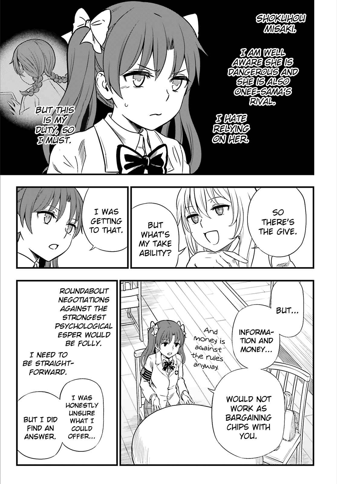 Page 3 Chapter 20 Toaru Kagaku no Railgun Gaiden - Astral Buddy